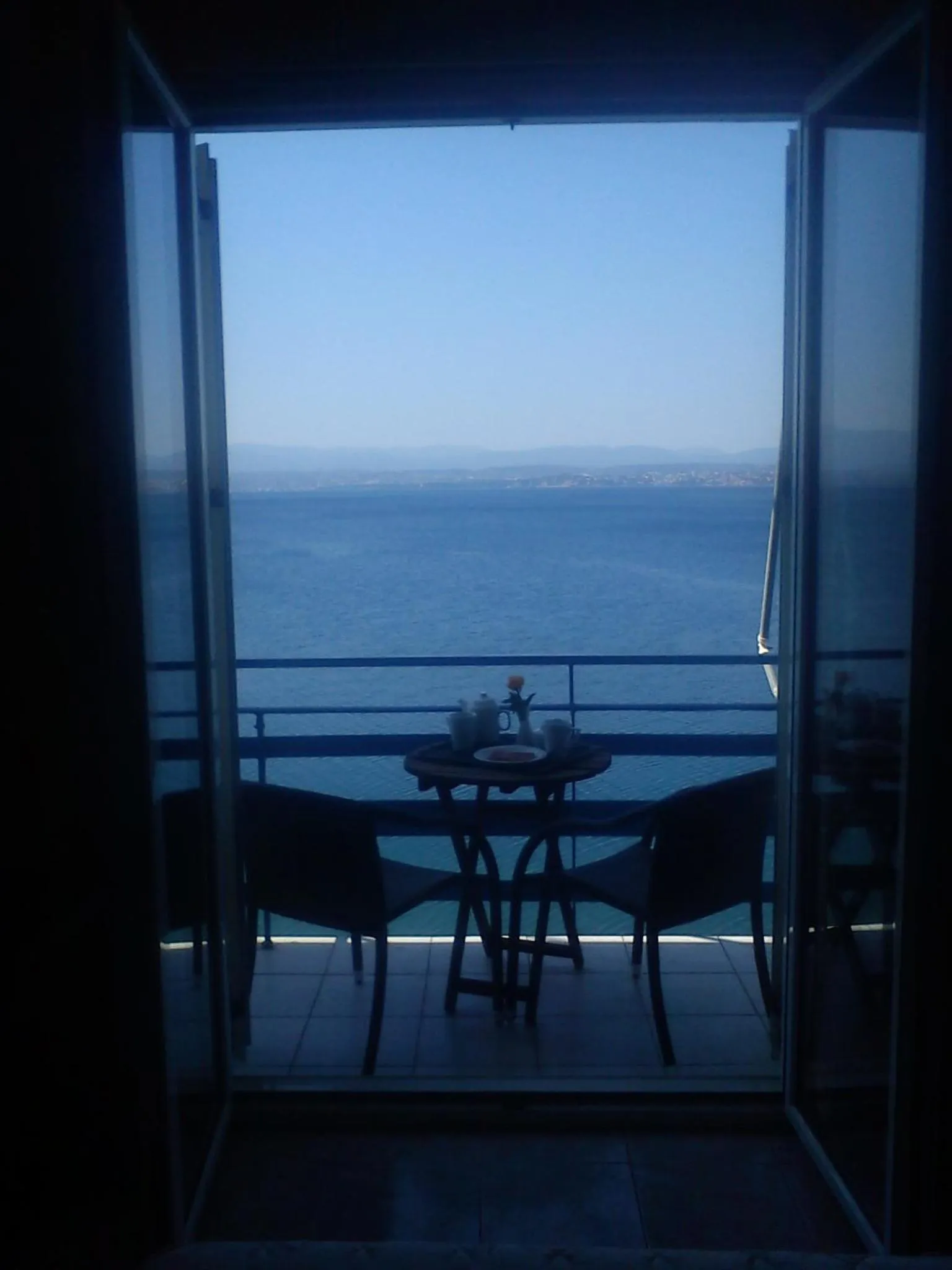 Sea view in Hotel Lefkadi