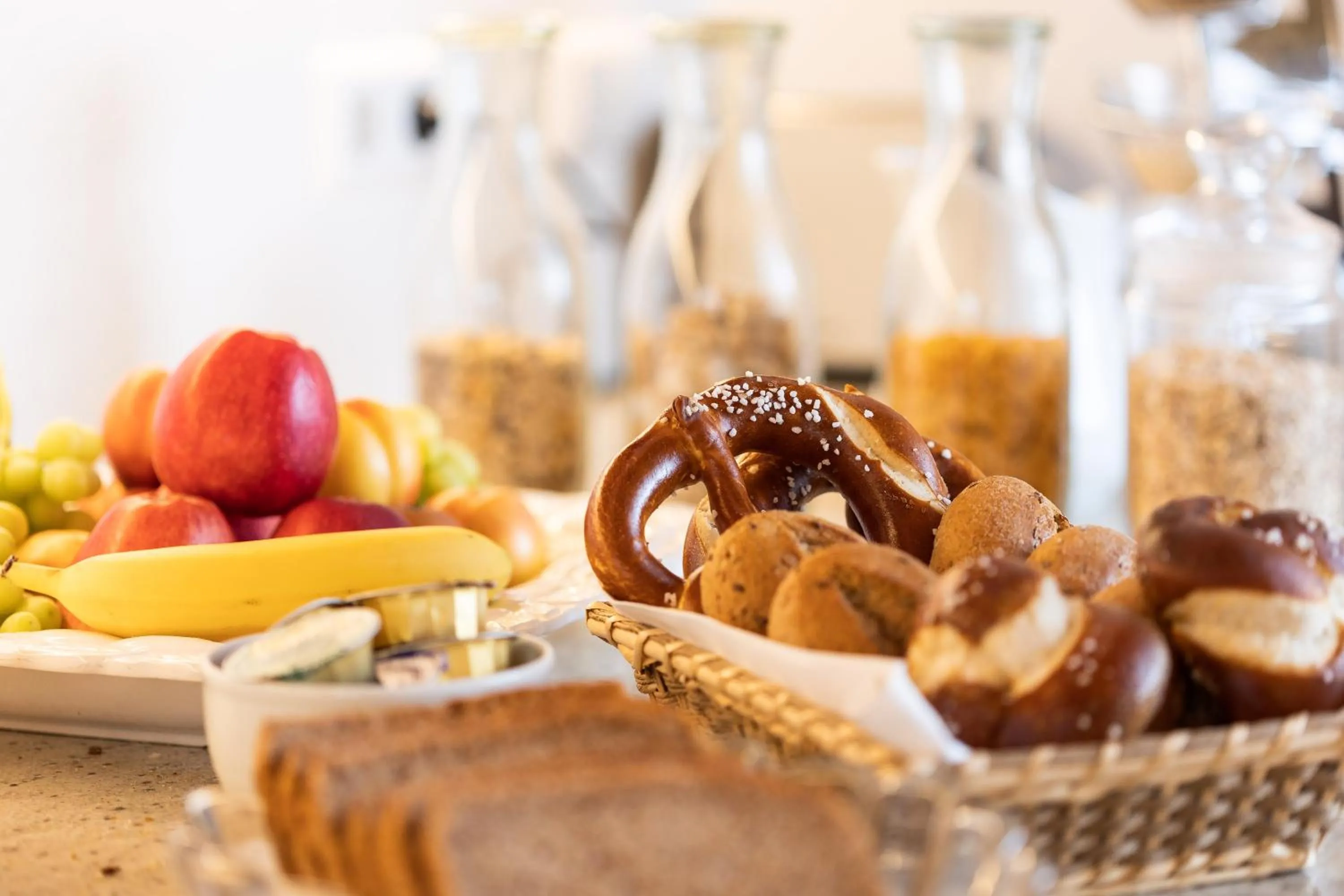 Buffet breakfast in Hotel Fortuna