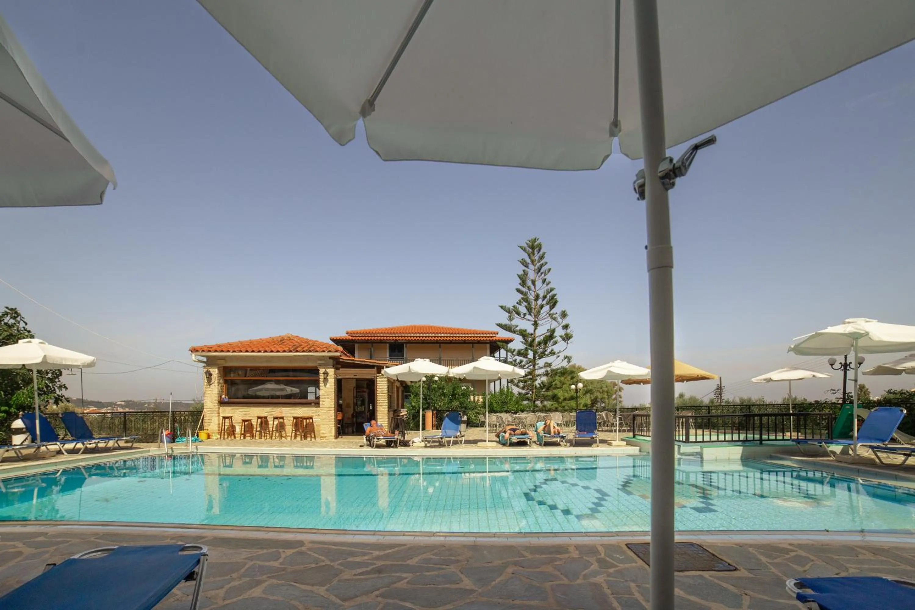 Swimming pool in All In Krinas Apart-Hotel