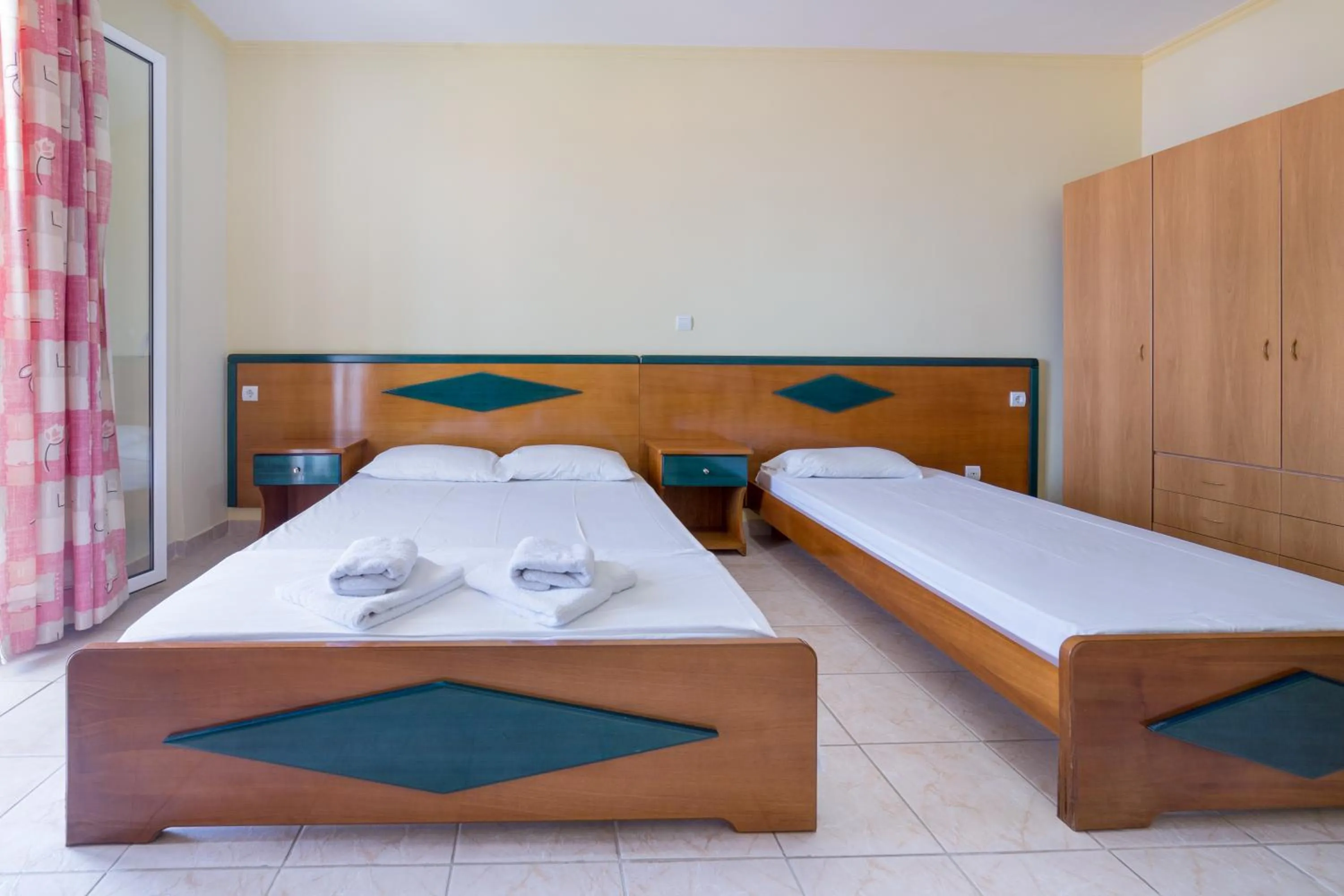 Photo of the whole room, Bed in All In Krinas Apart-Hotel