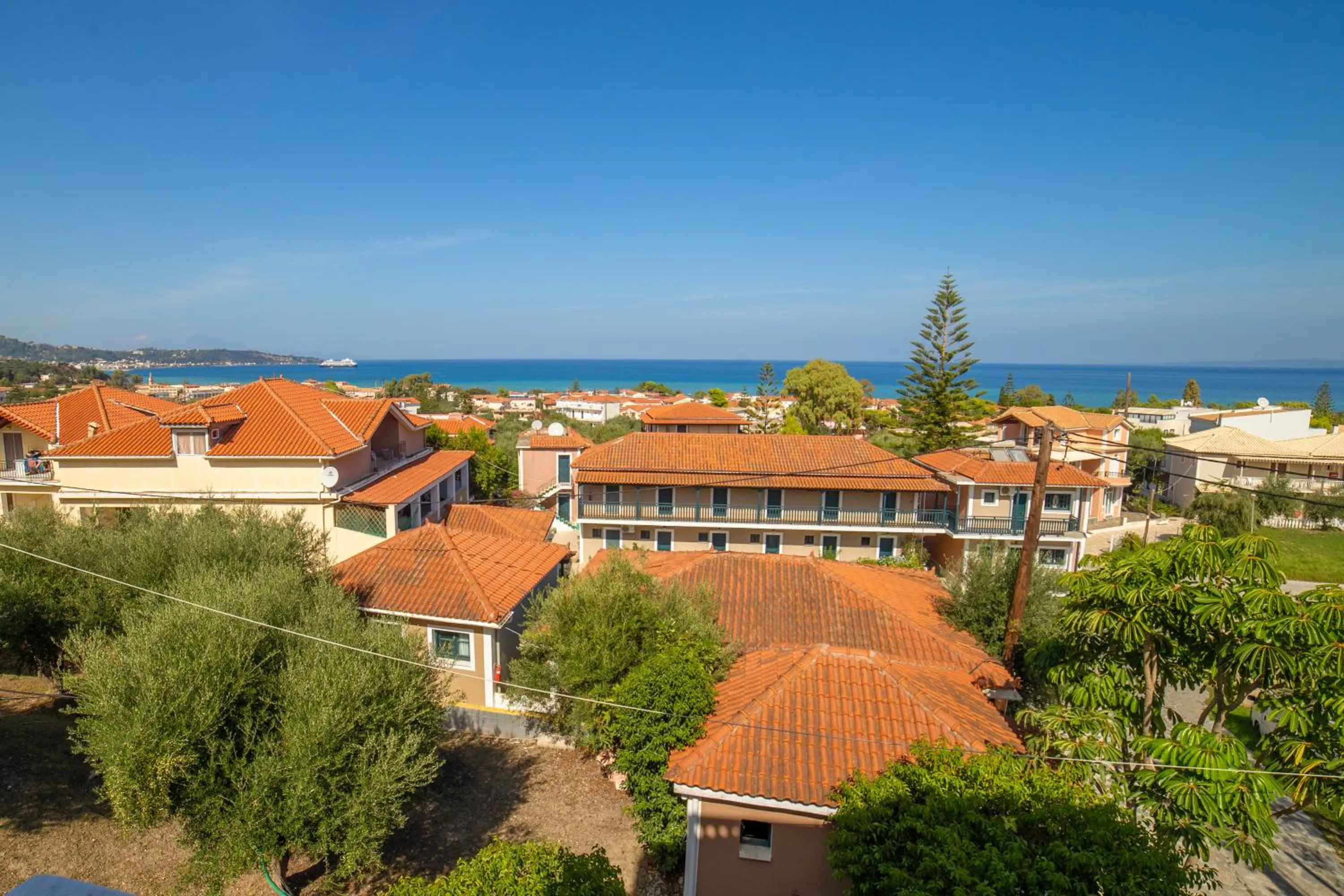 Sea view in All In Krinas Apart-Hotel