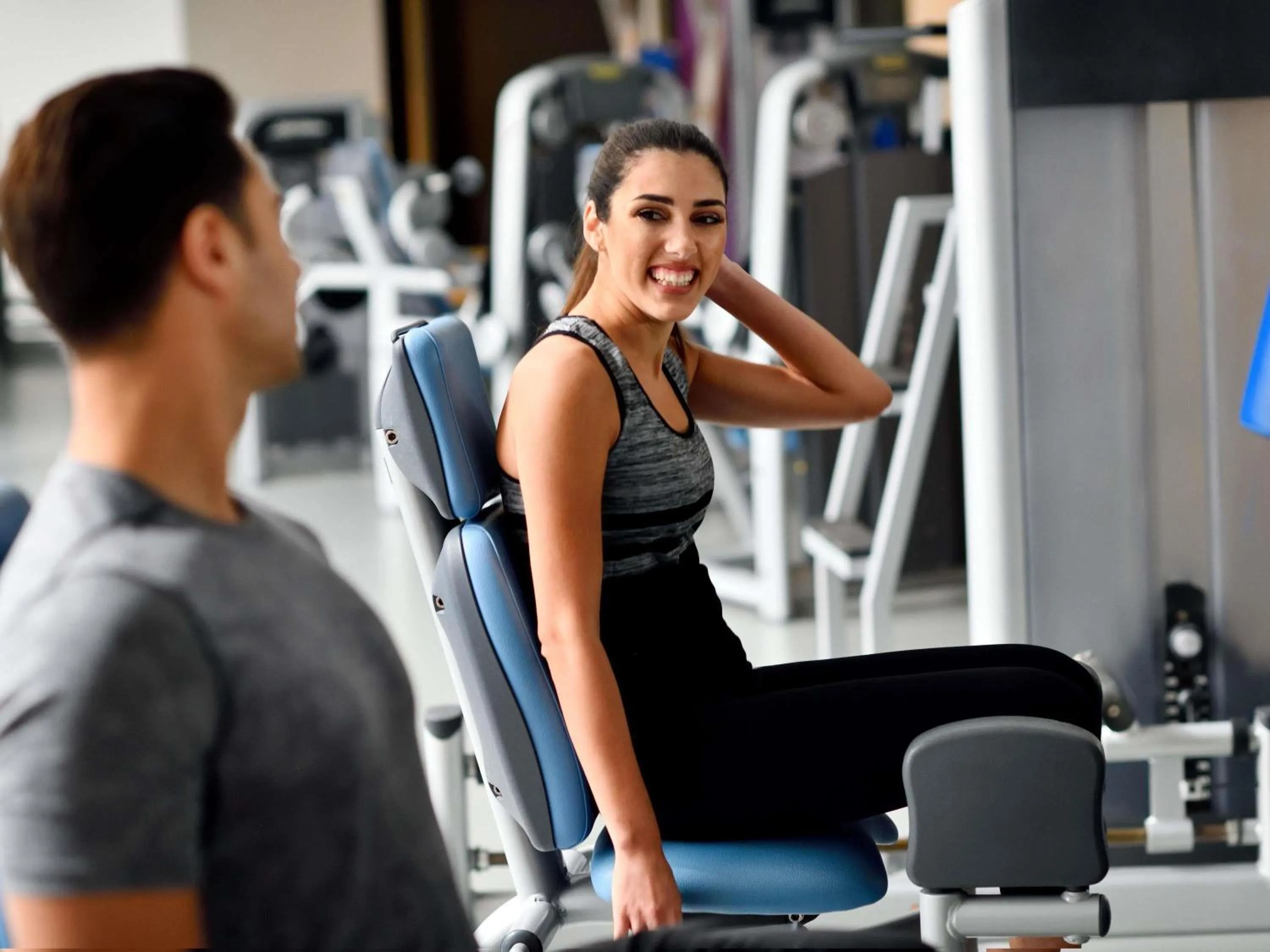 Fitness centre/facilities in Mövenpick Hotel Beirut