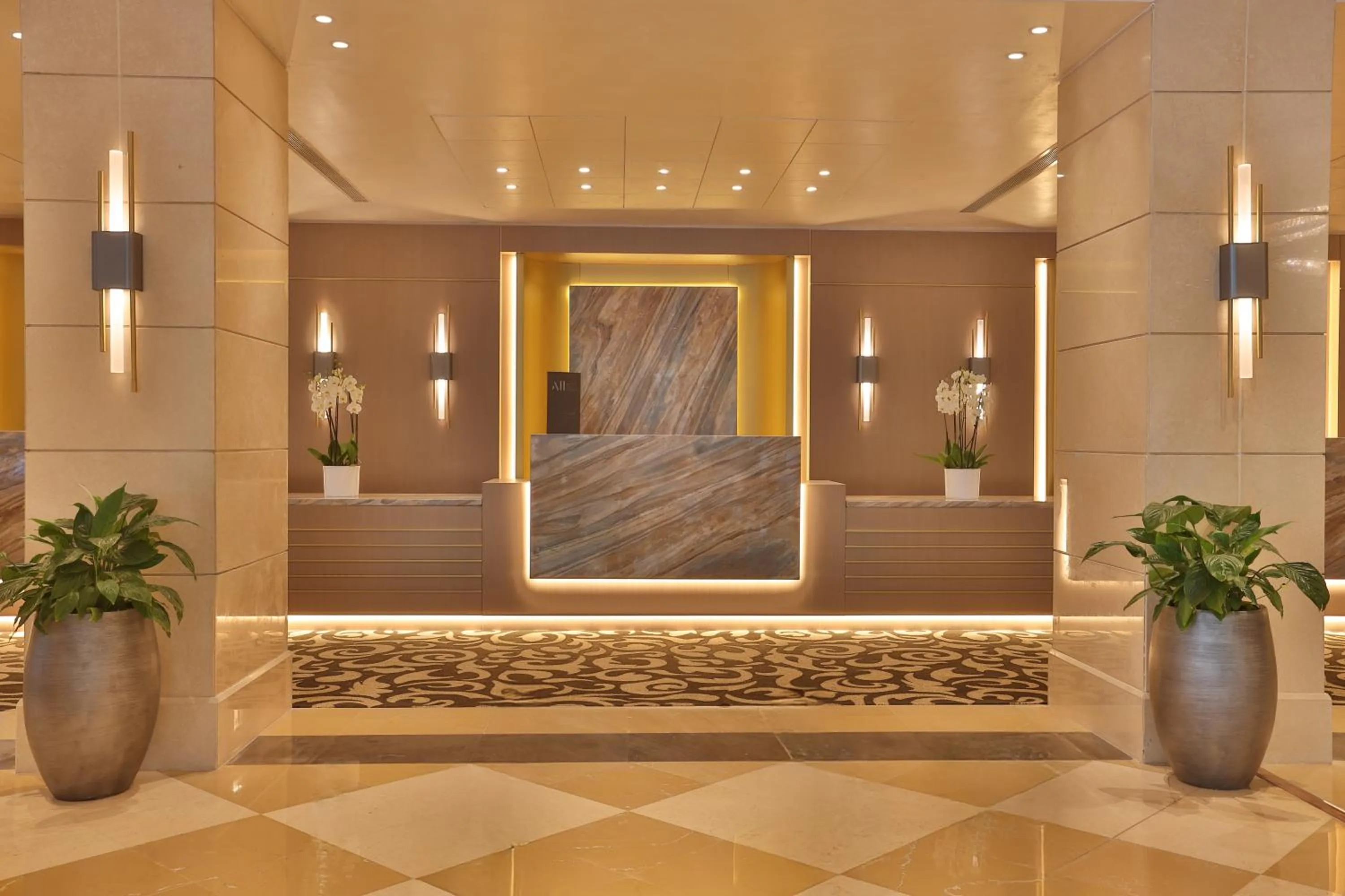 Lobby or reception in Mövenpick Hotel Beirut