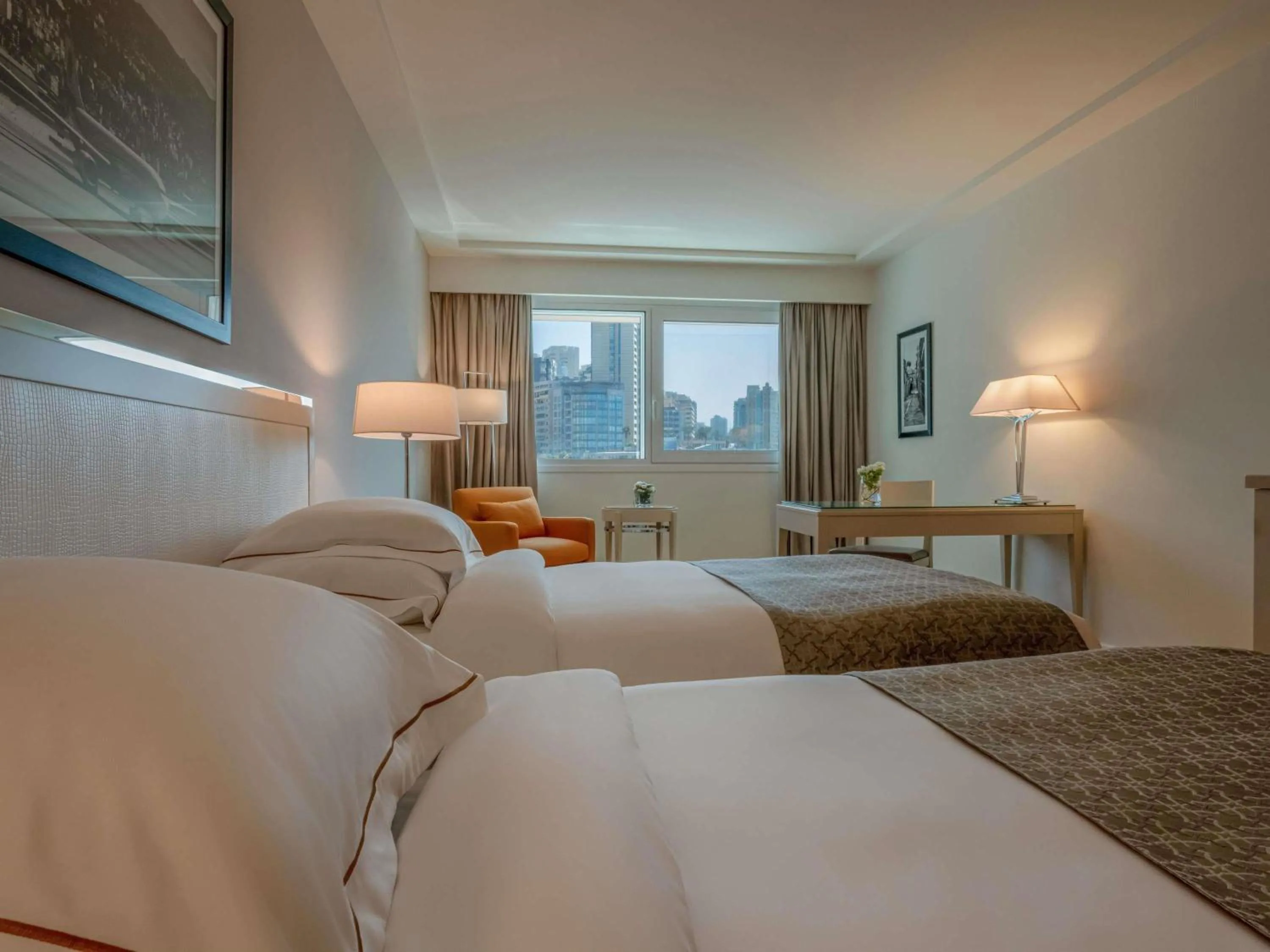 Bedroom, Bed in Mövenpick Hotel Beirut