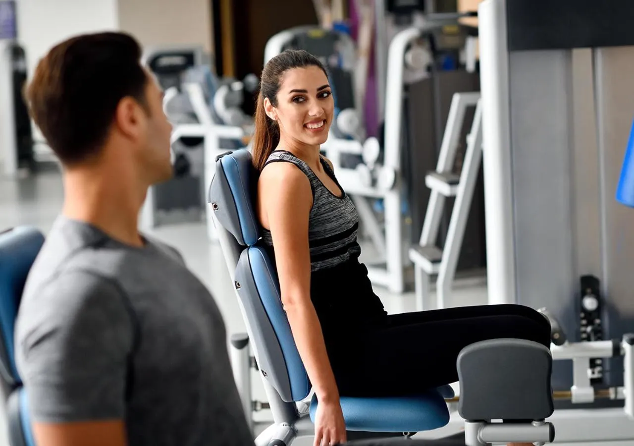 Fitness centre/facilities in Mövenpick Hotel Beirut