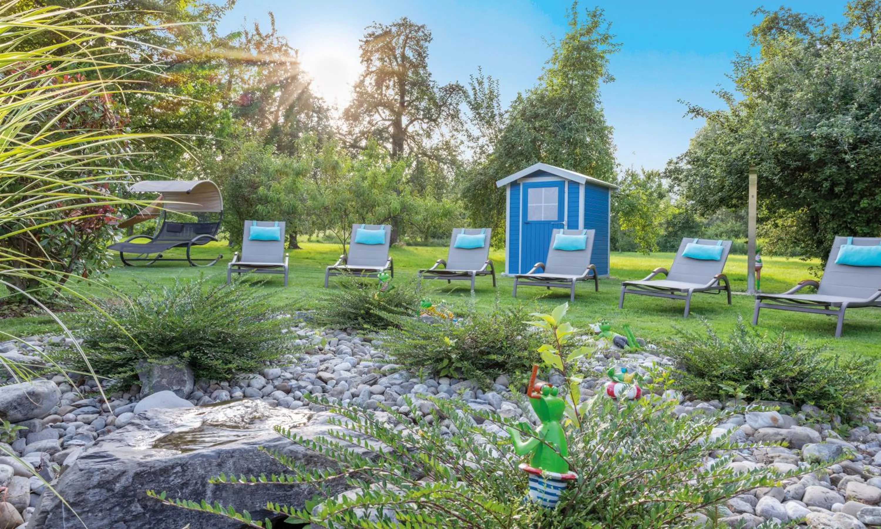 Garden in Gasthaus Schiff