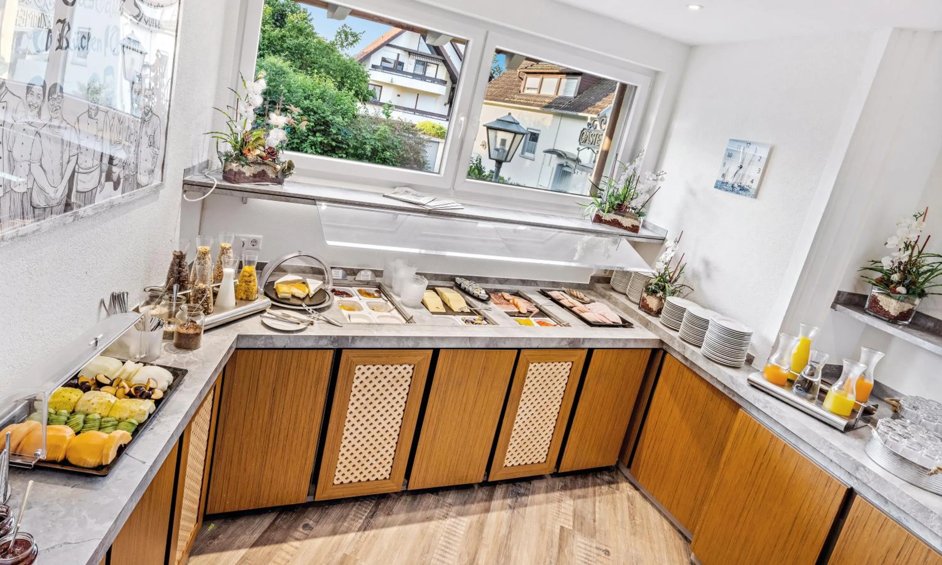 Breakfast in Gasthaus Schiff