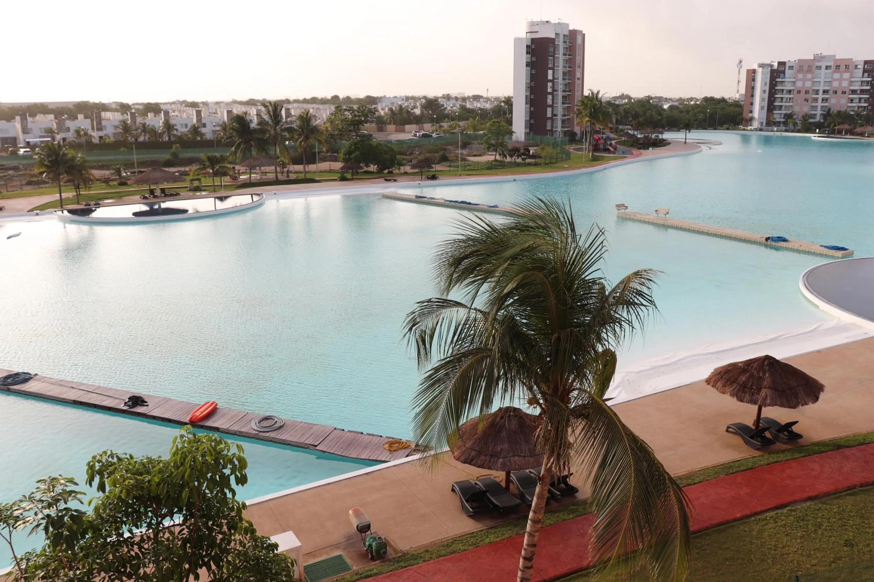Lake view in Departamento Dream Lagoons XA