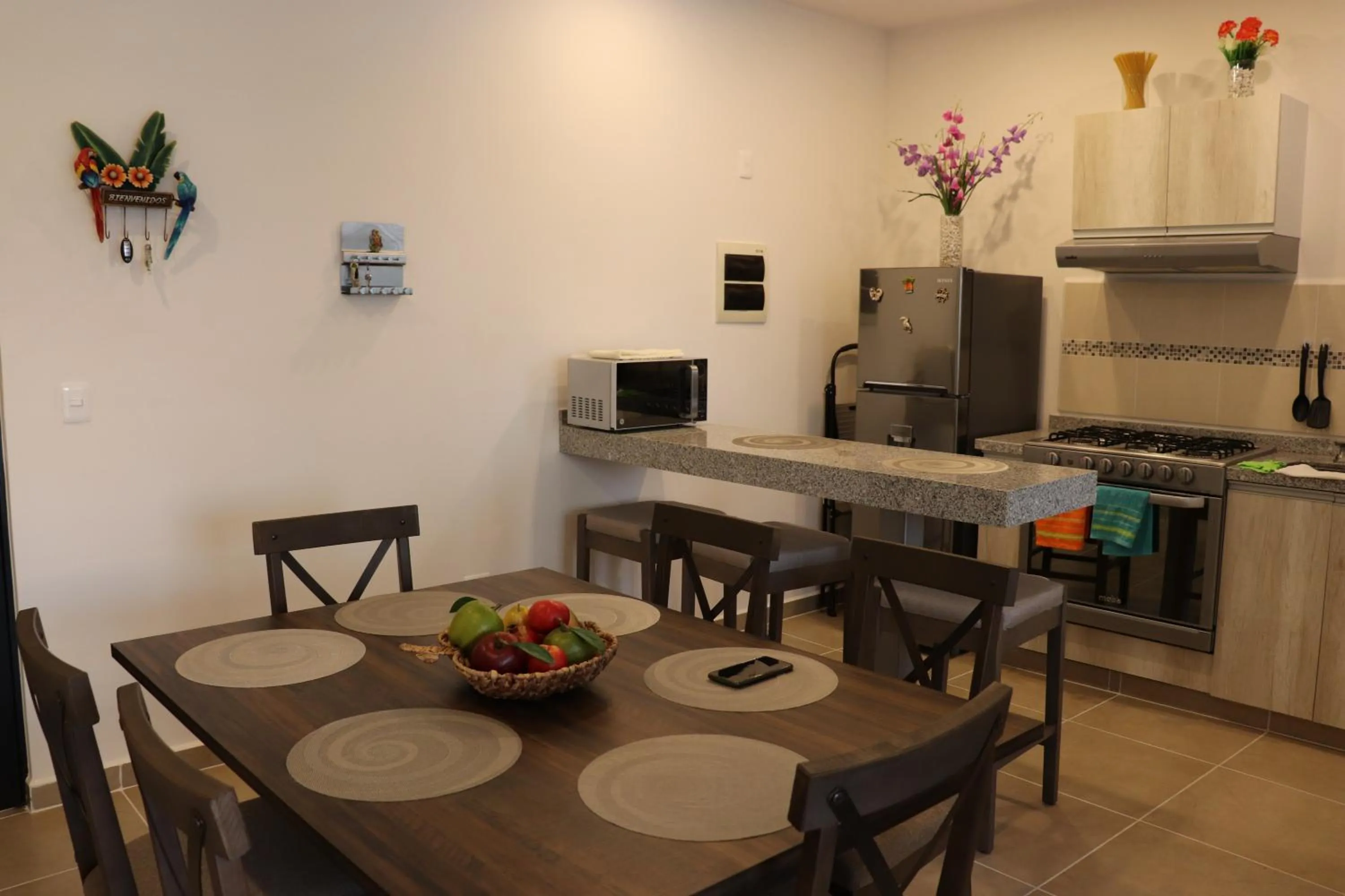 Kitchen or kitchenette in Departamento Dream Lagoons XA