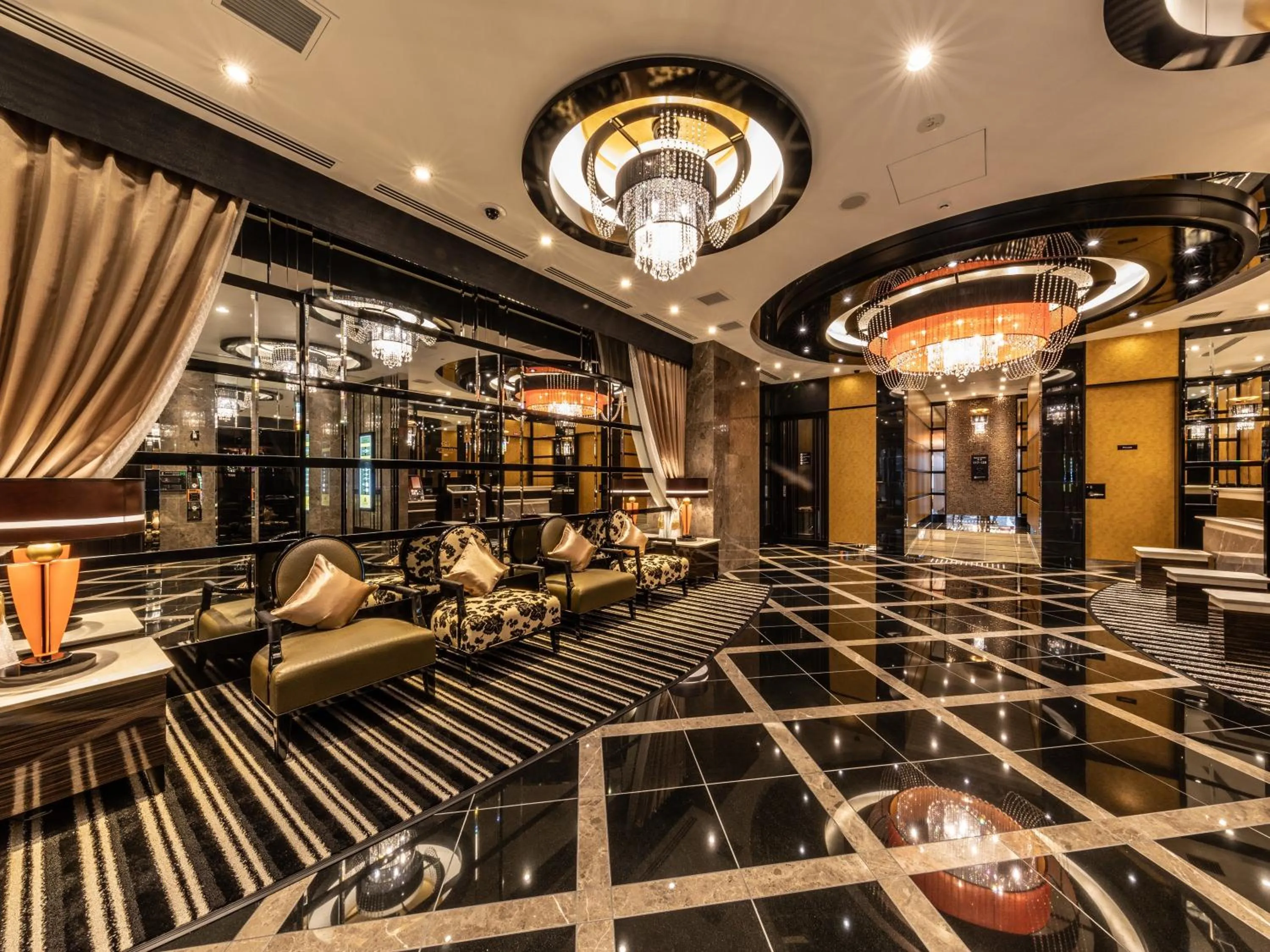 Lobby or reception in APA Hotel Kintetsu-Nara Ekimae