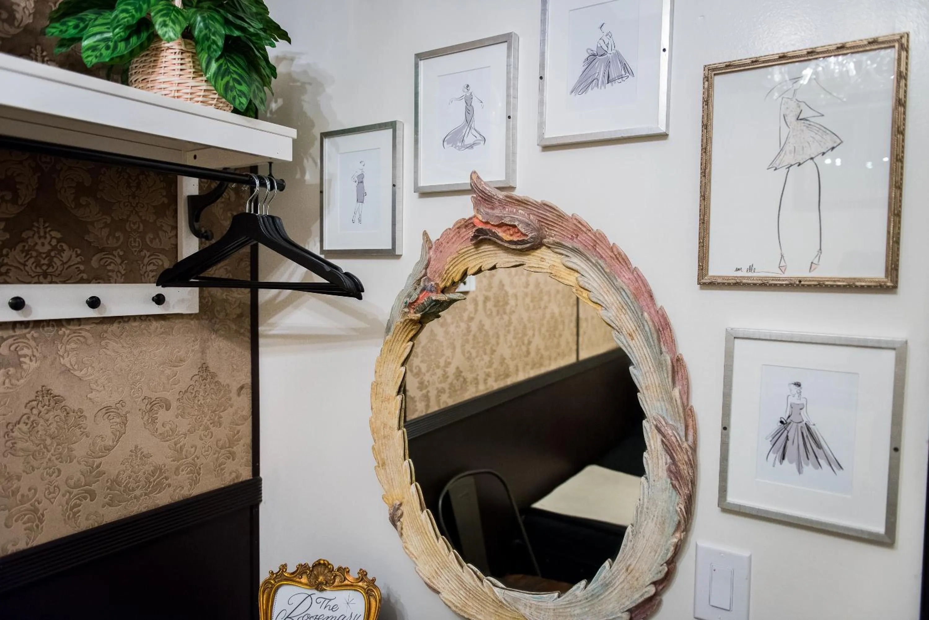 Decorative detail in The Rosemary