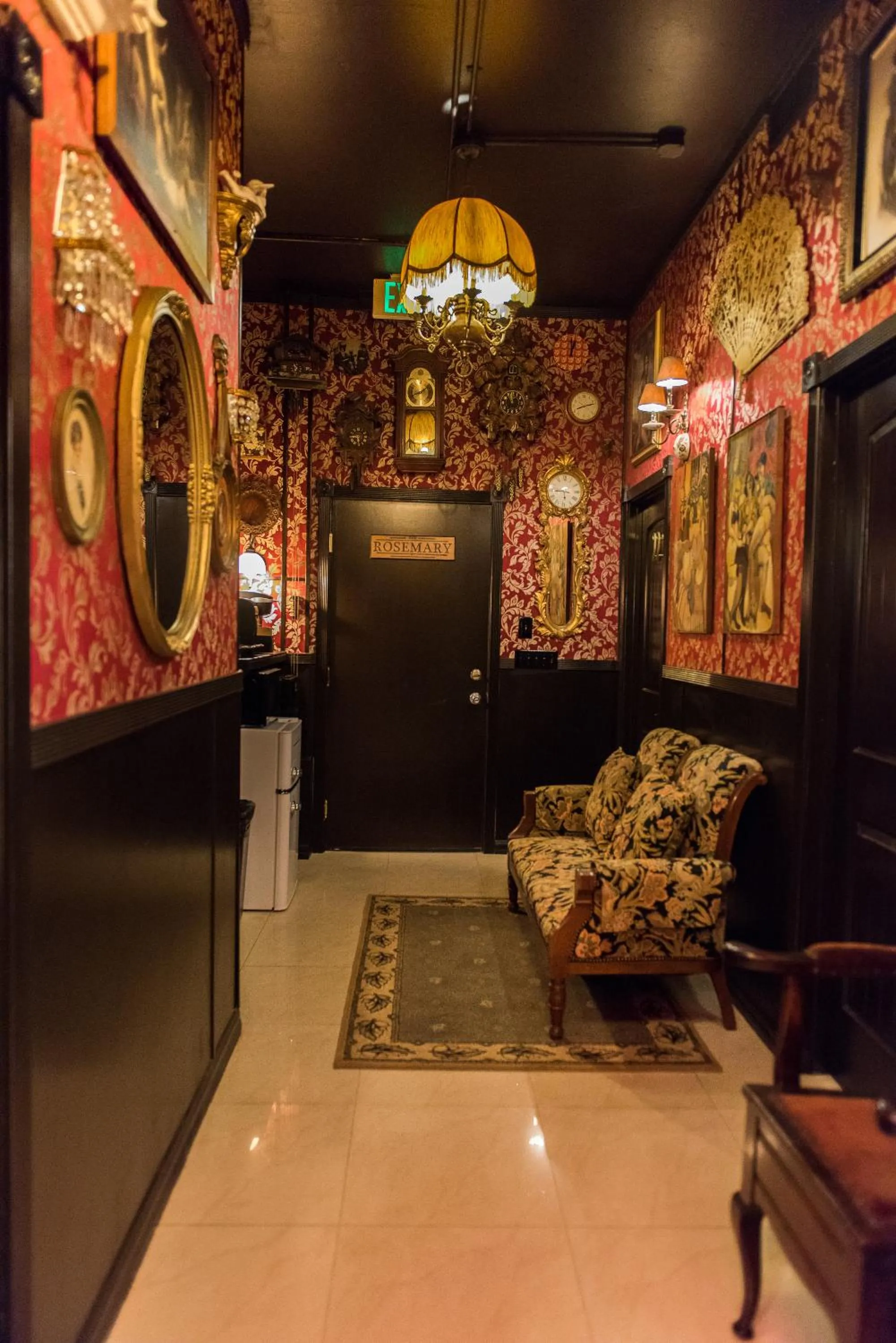 Decorative detail in The Rosemary