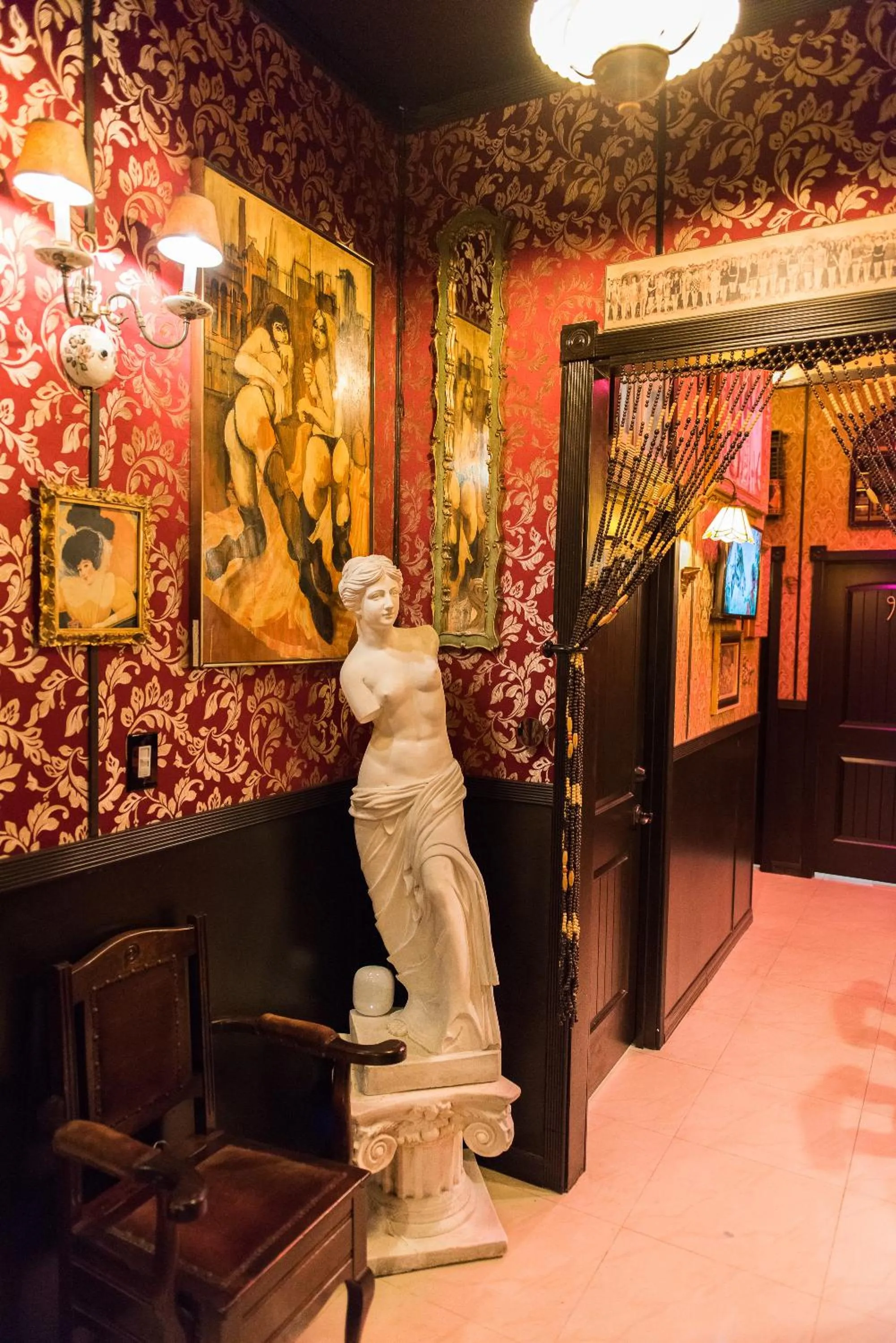 Decorative detail in The Rosemary