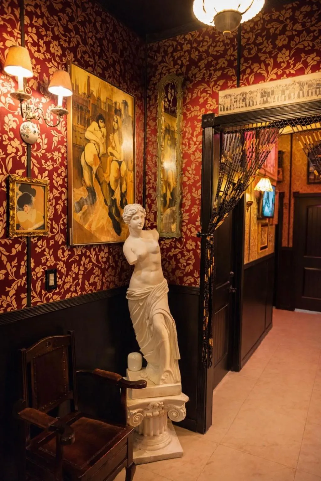 Decorative detail in The Rosemary