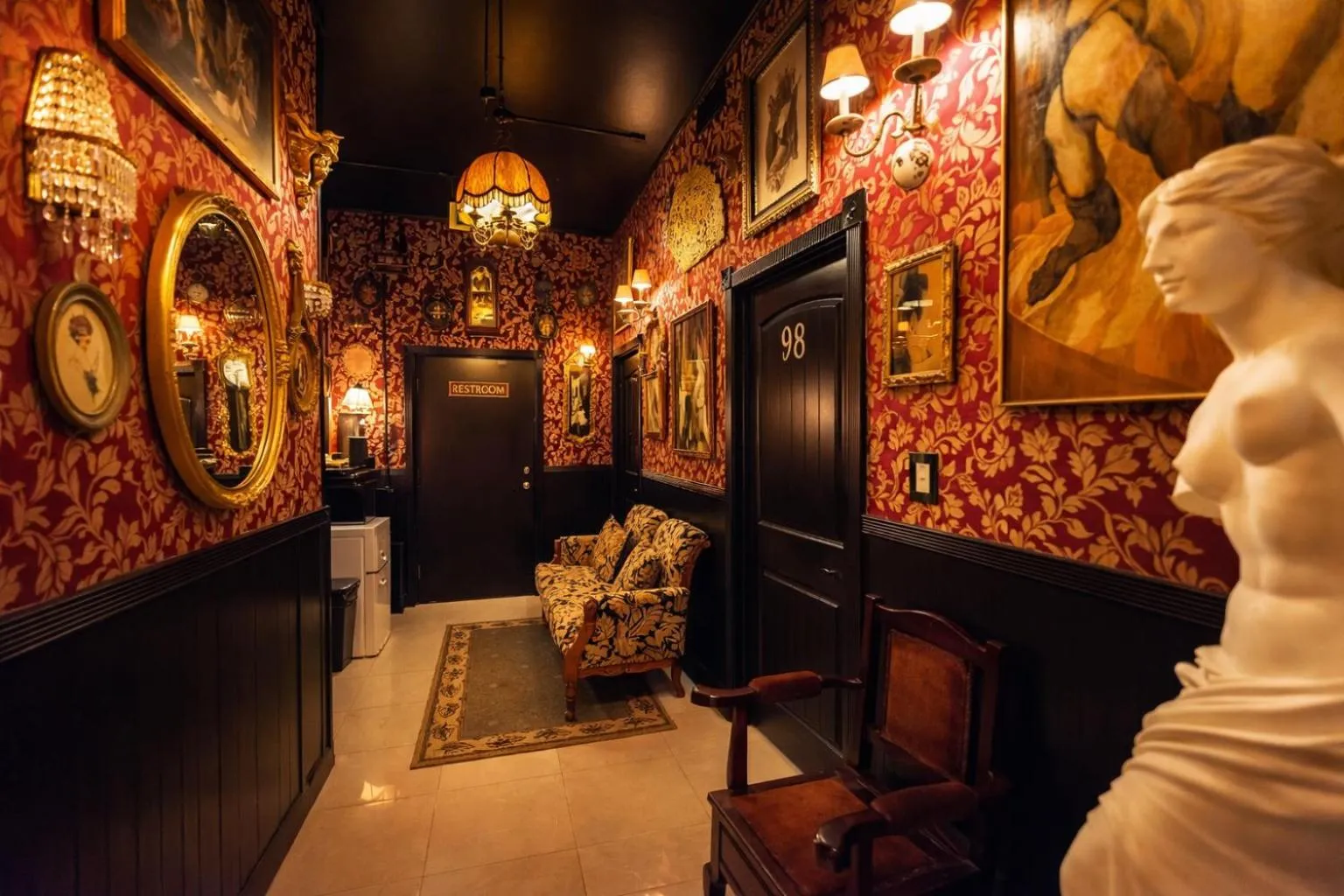 Decorative detail in The Rosemary