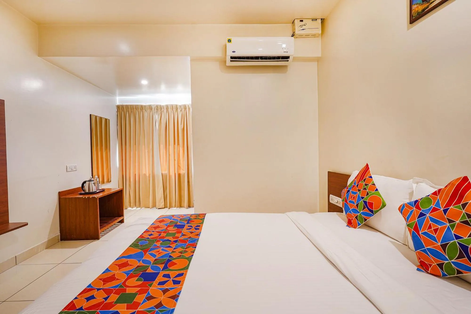 Bed in FabHotel The Prime - Nr Horamavu