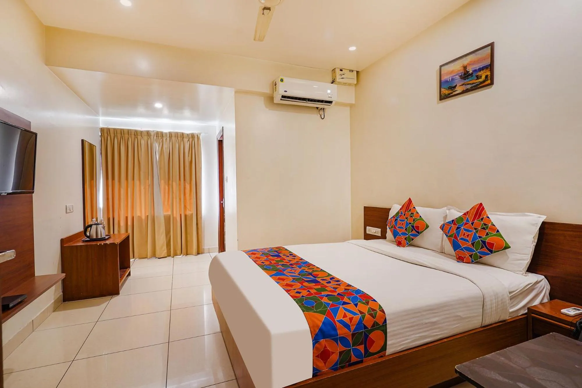 Bed in FabHotel The Prime - Nr Horamavu