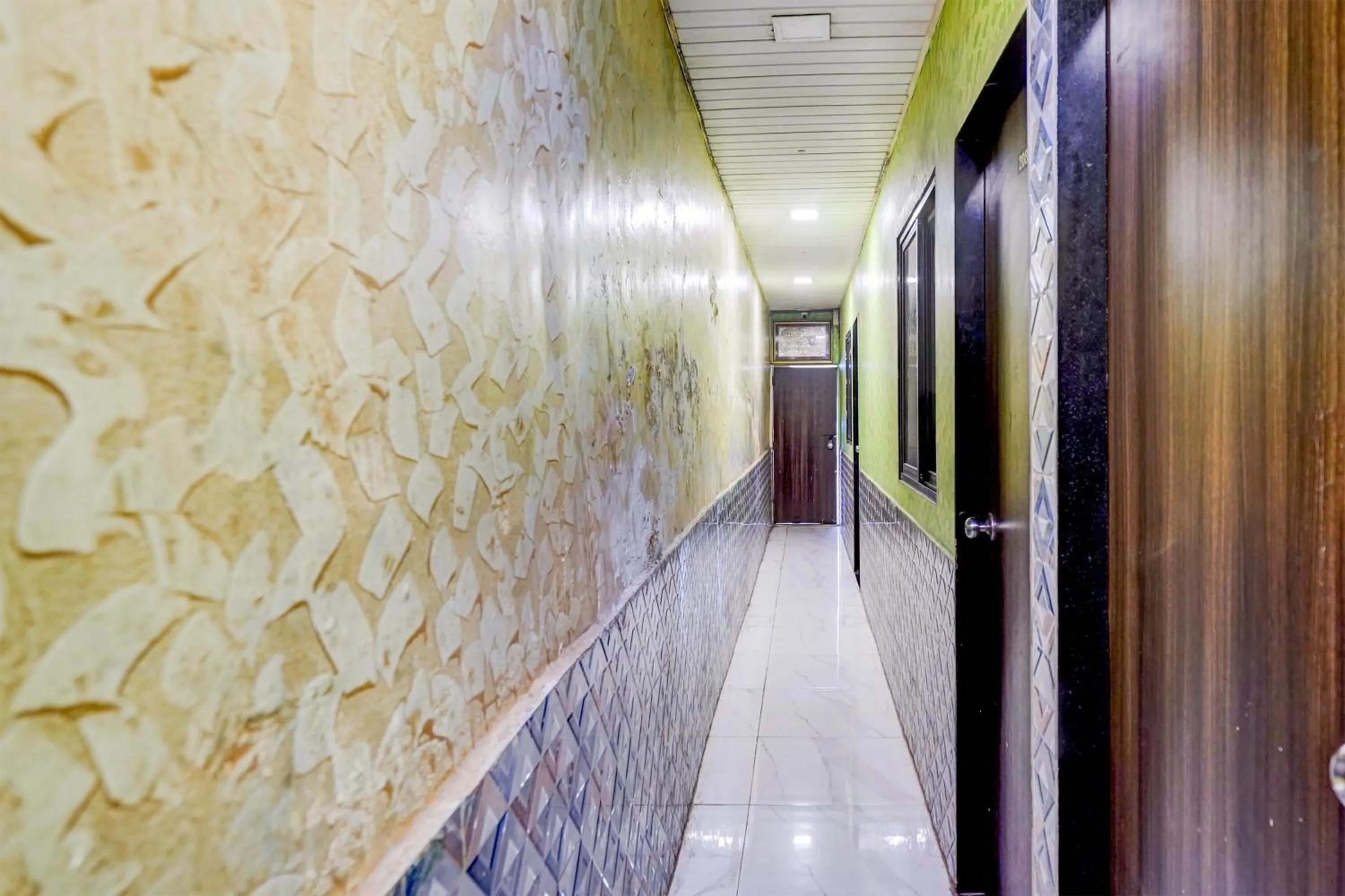 Lobby or reception in Hotel O The Om Sai Residency