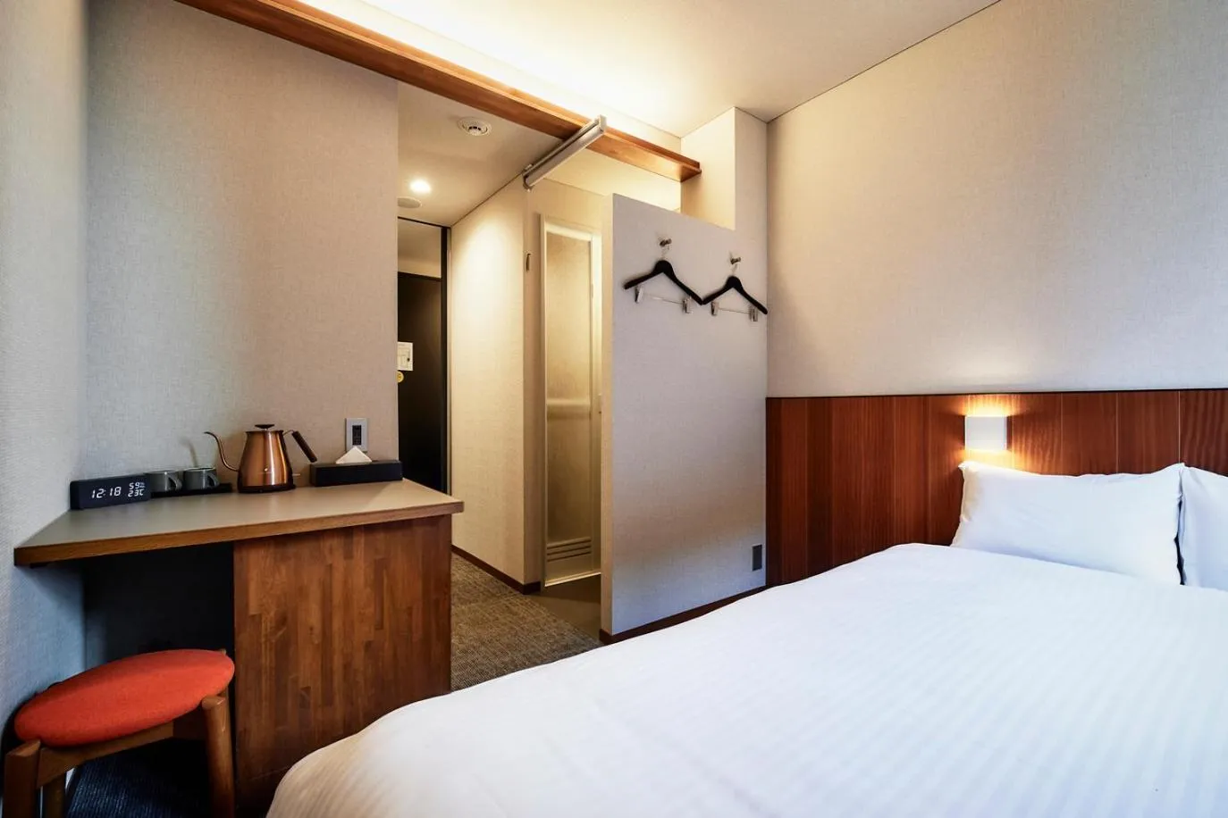 Bed in &HOTEL HAKATA