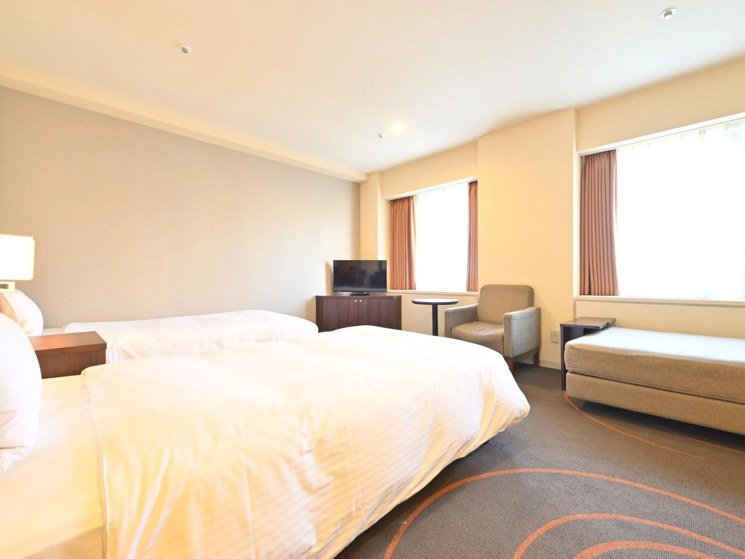 Bed in Hotel Abest Sapporo