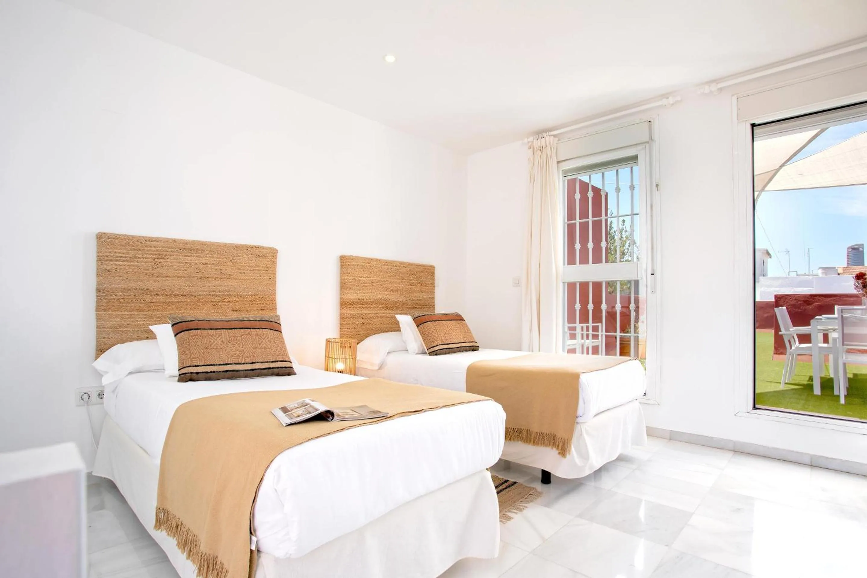 Bed in Genteel Home Salvador Terrace