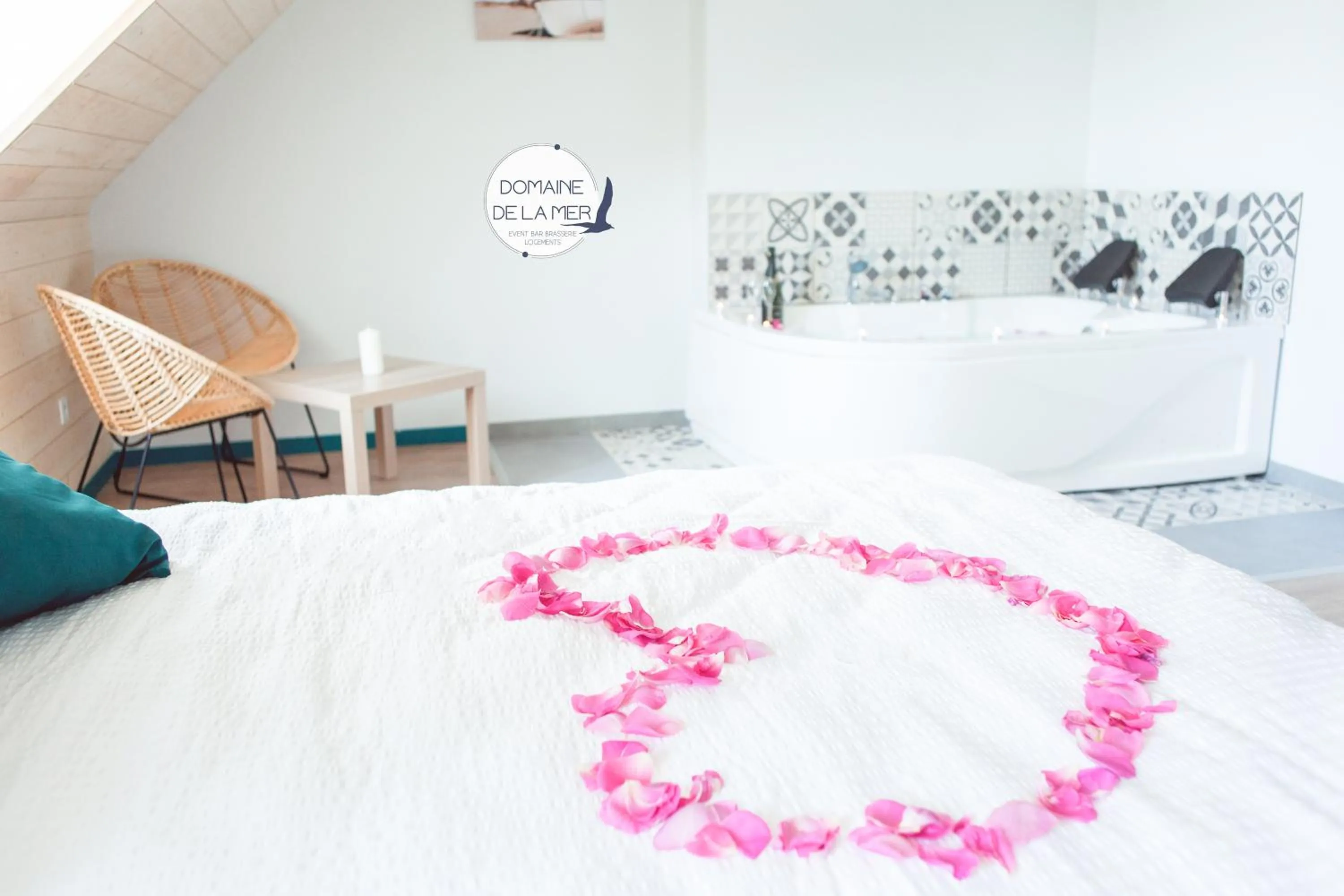 Bed in Domaine de la Mer