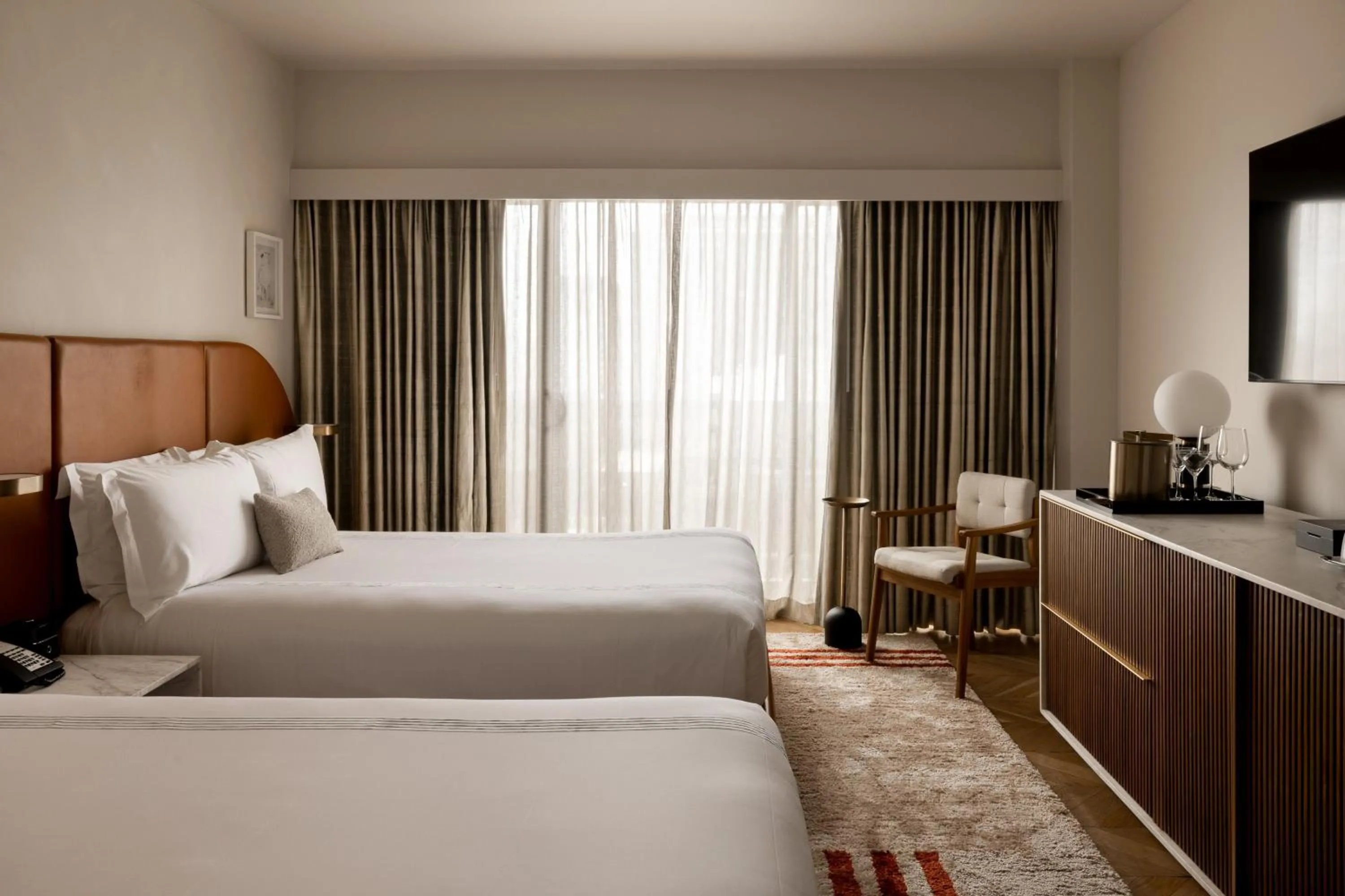 Bedroom, Bed in SIXTY Beverly Hills