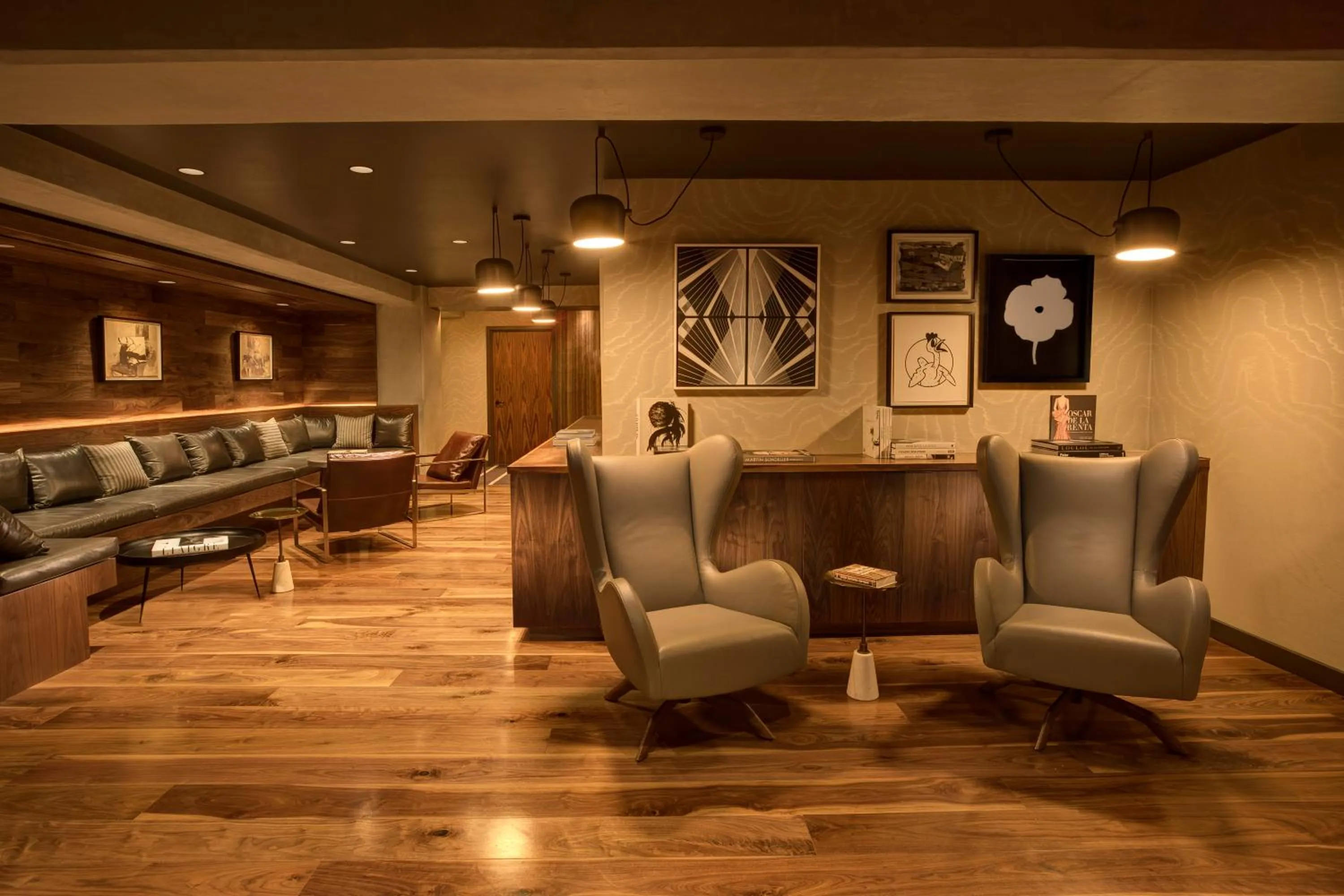 Seating area in SIXTY Beverly Hills