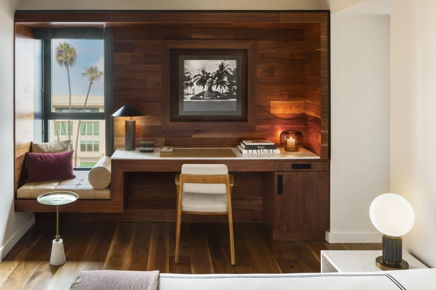 Seating area in SIXTY Beverly Hills