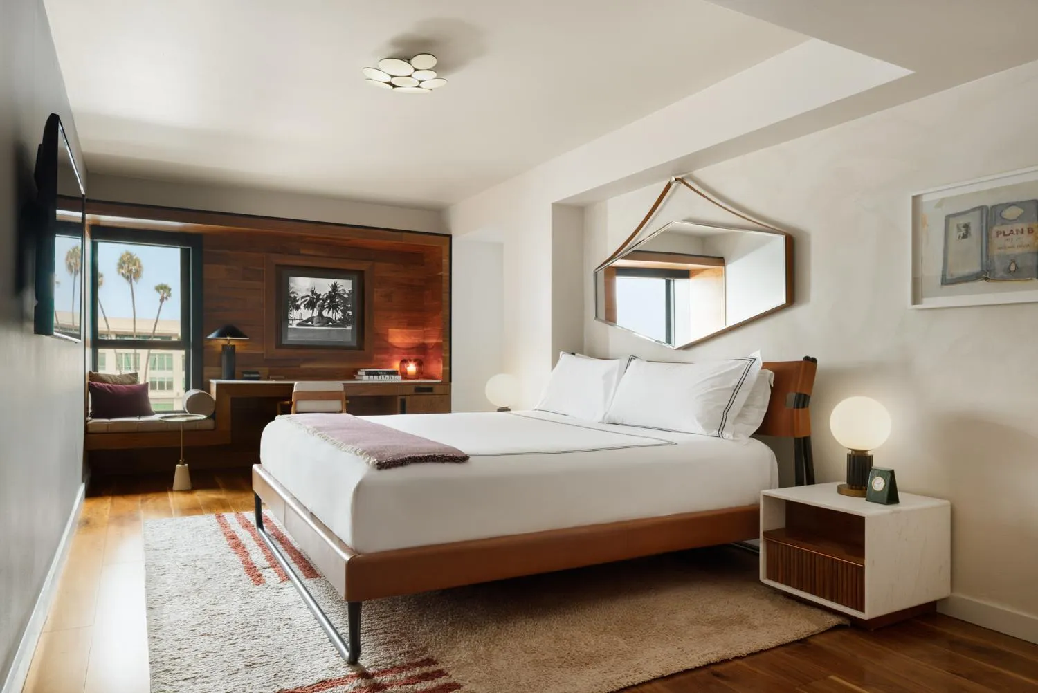 Bedroom, Bed in SIXTY Beverly Hills