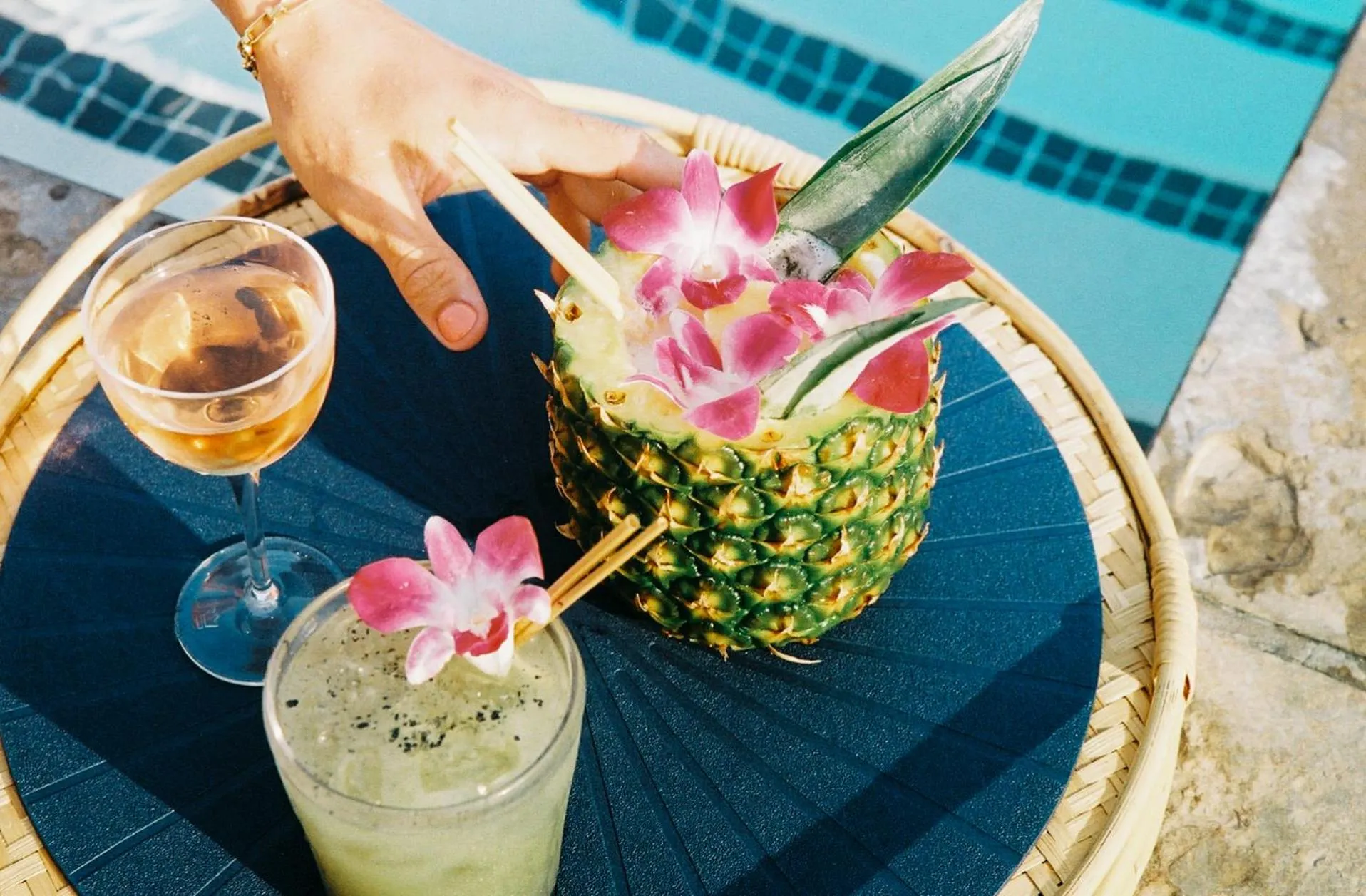 Food and drinks in SIXTY Beverly Hills