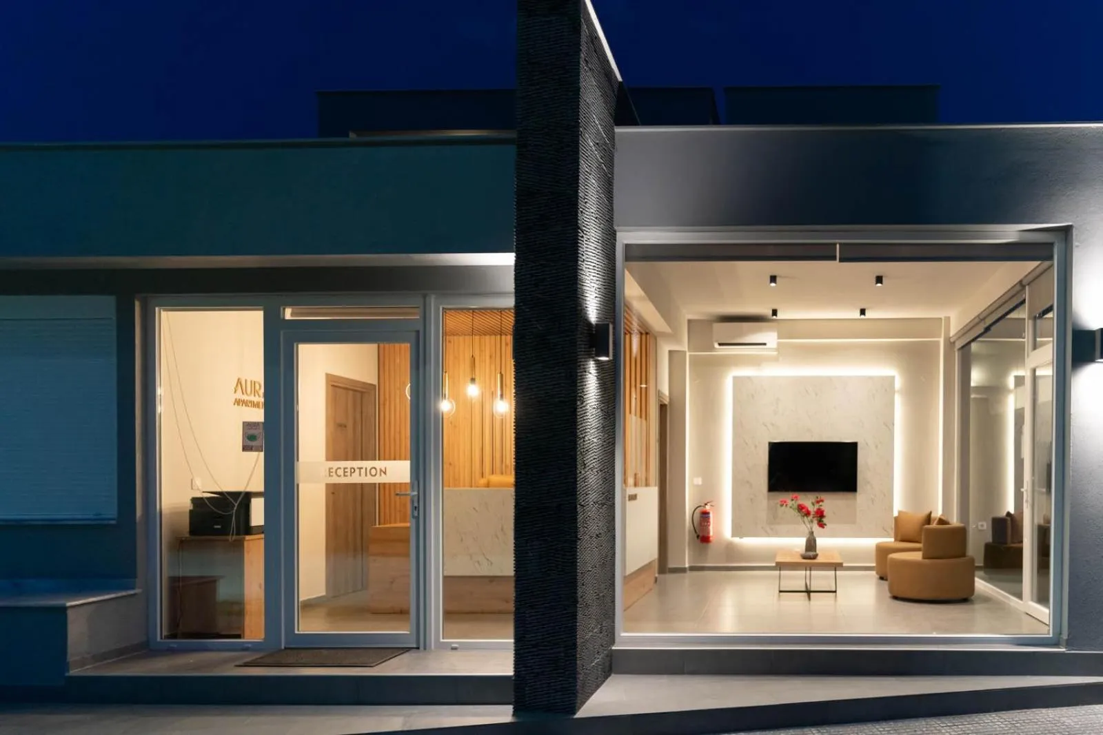 Lobby or reception in AURA APARTMENTS