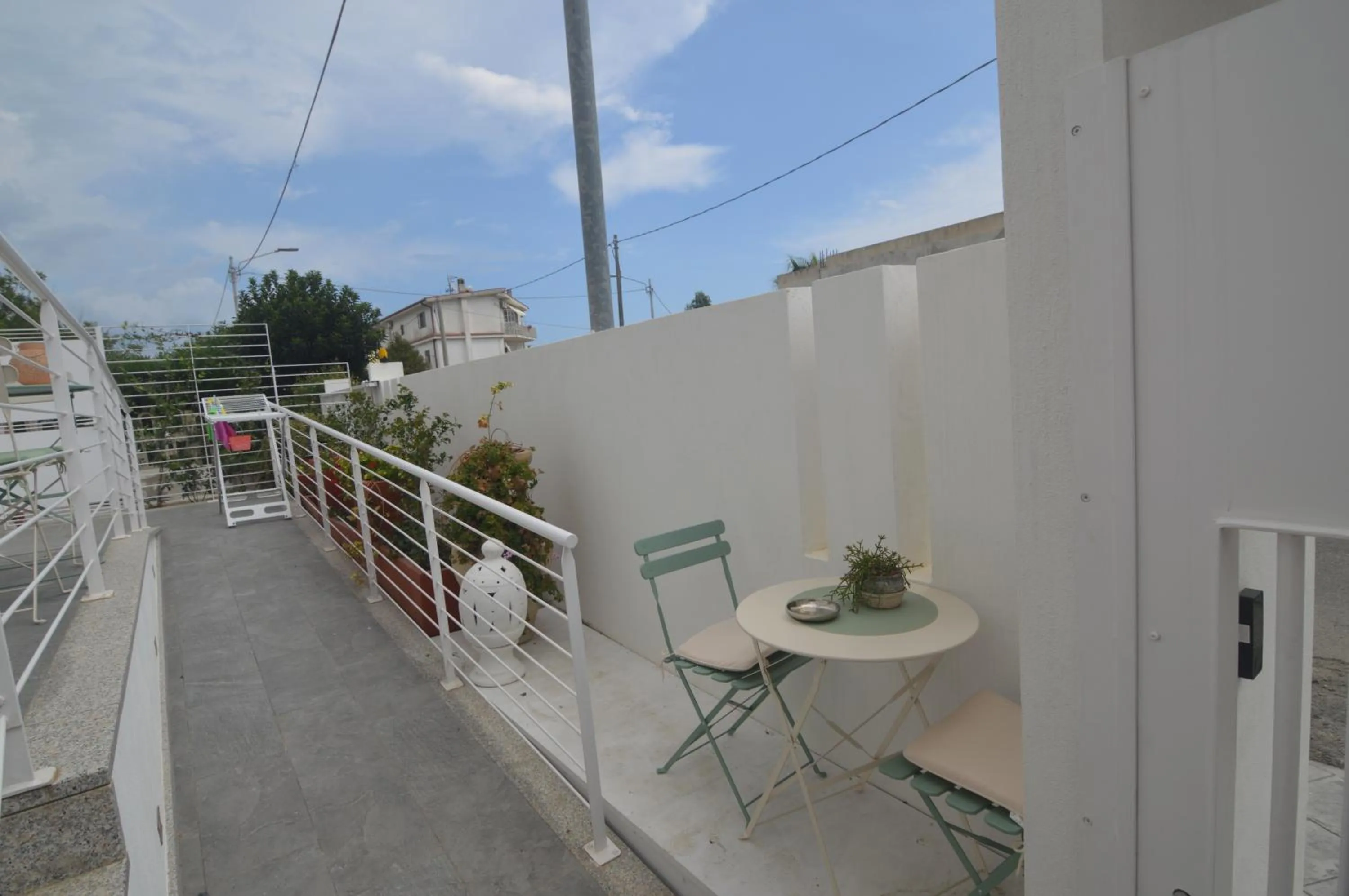 Balcony/Terrace in Bed and breakfast Villa Tota