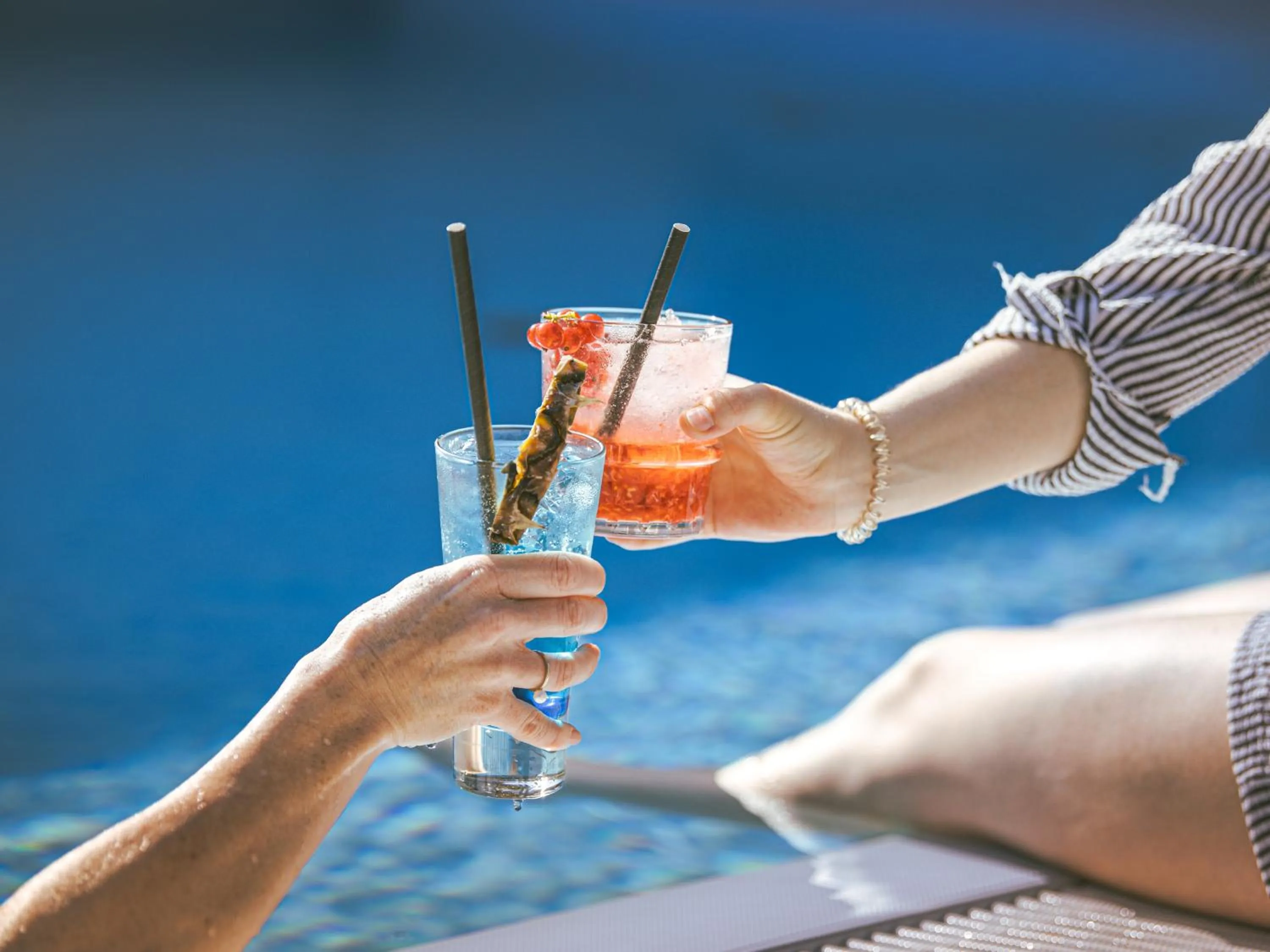 Swimming pool in Hotel Frankenland