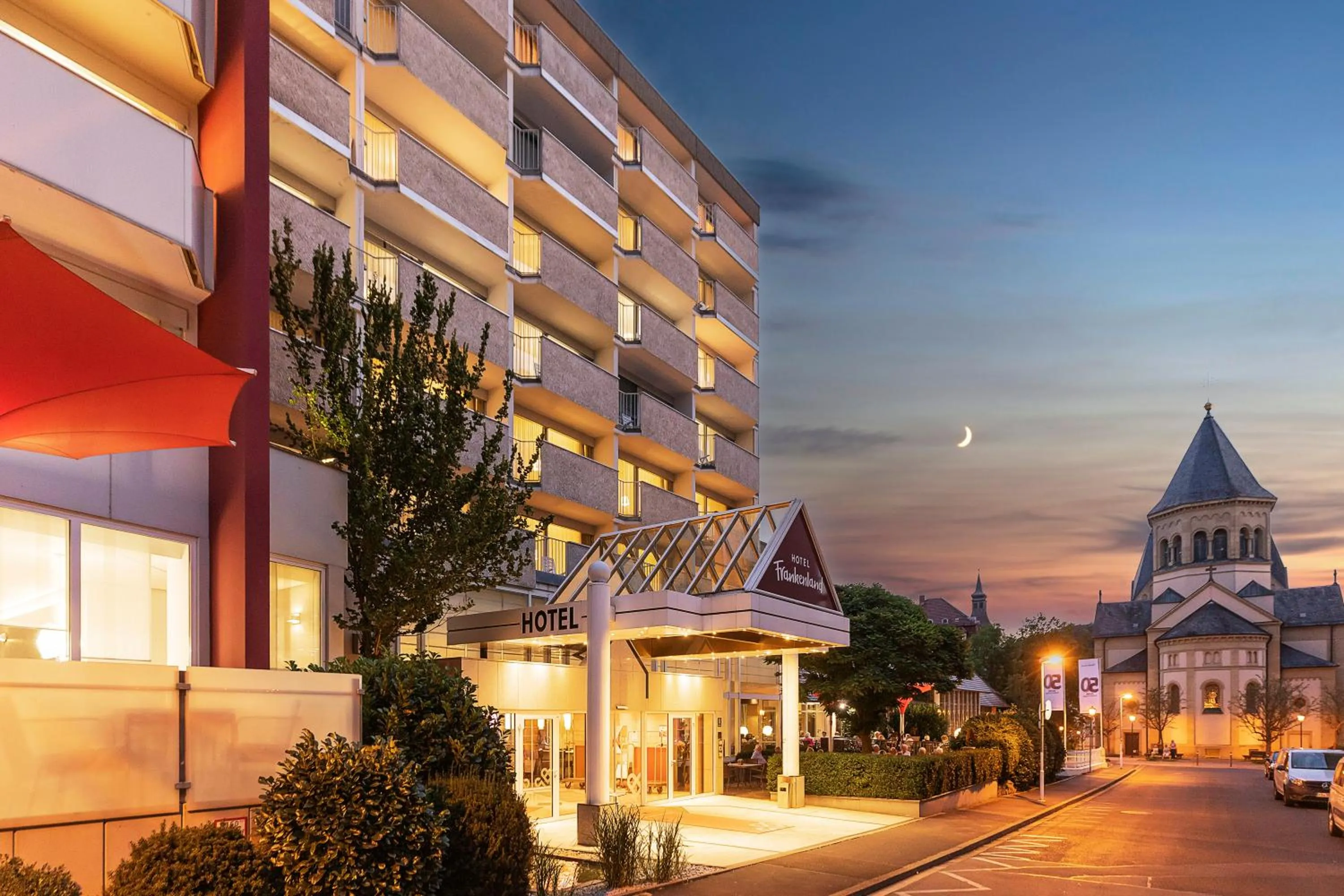 Property building in Hotel Frankenland