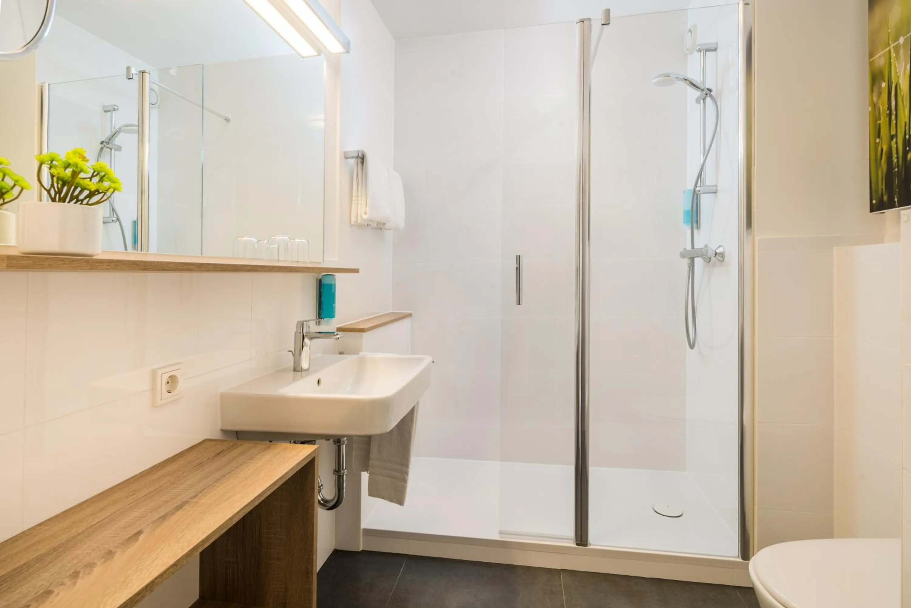 Bathroom in Hotel Frankenland