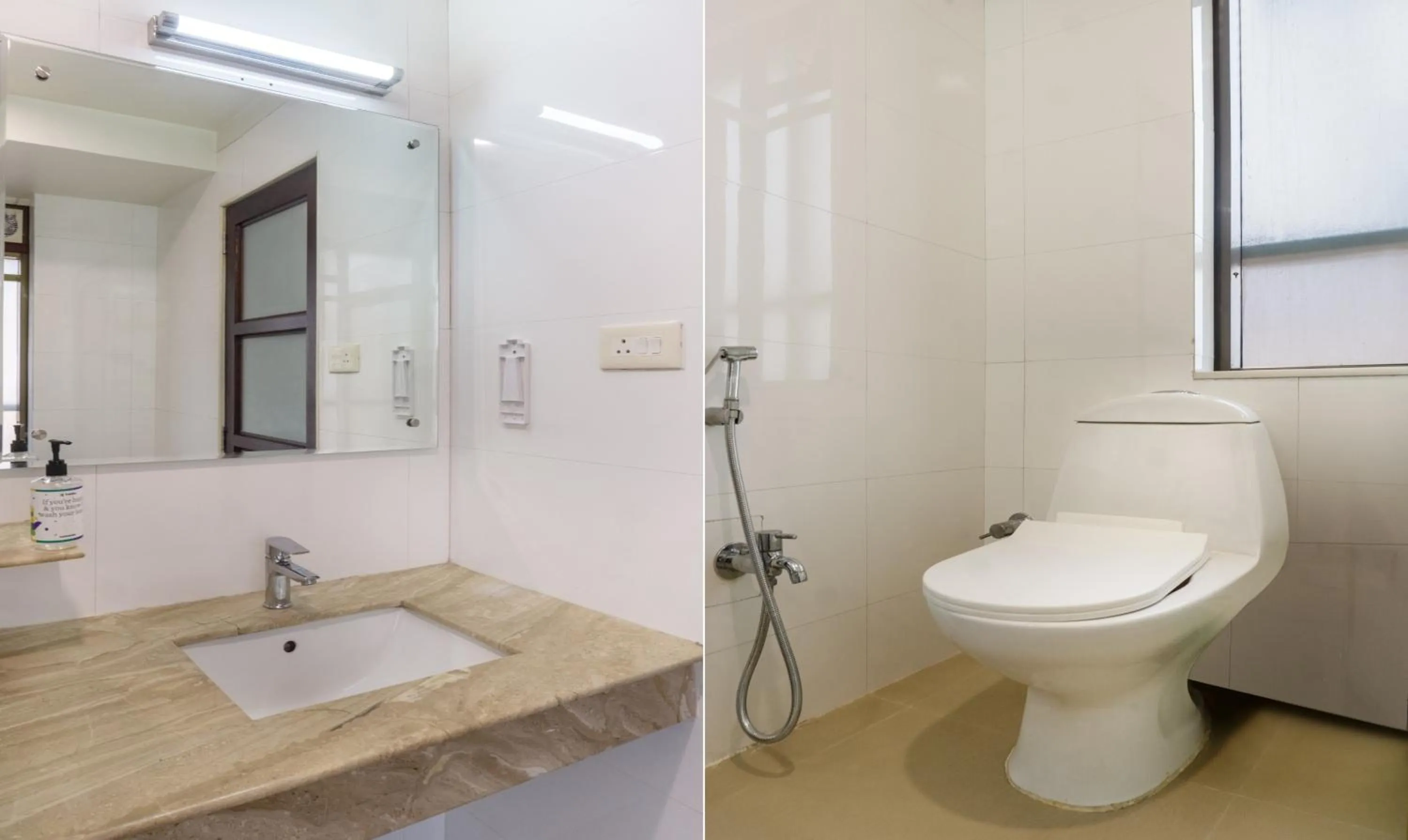 Toilet in Treebo Bhairavee, Baner