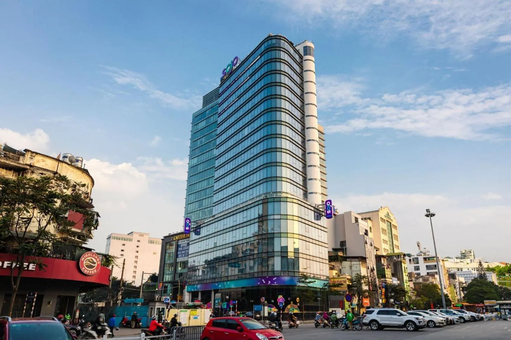 Property building in SOJO Hotel Ga Hanoi
