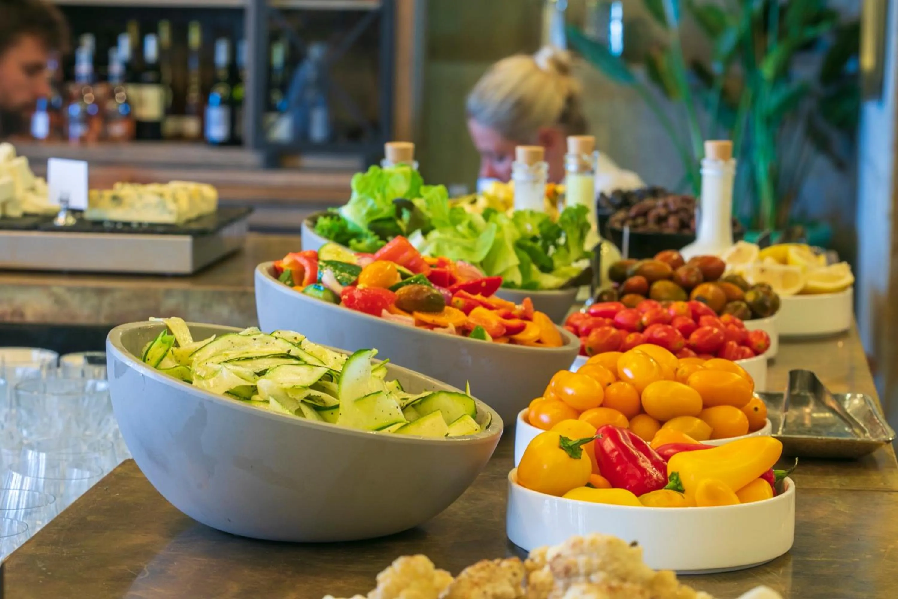 Buffet breakfast in Brown Brut Seafront Hotel, a member of Brown Hotels