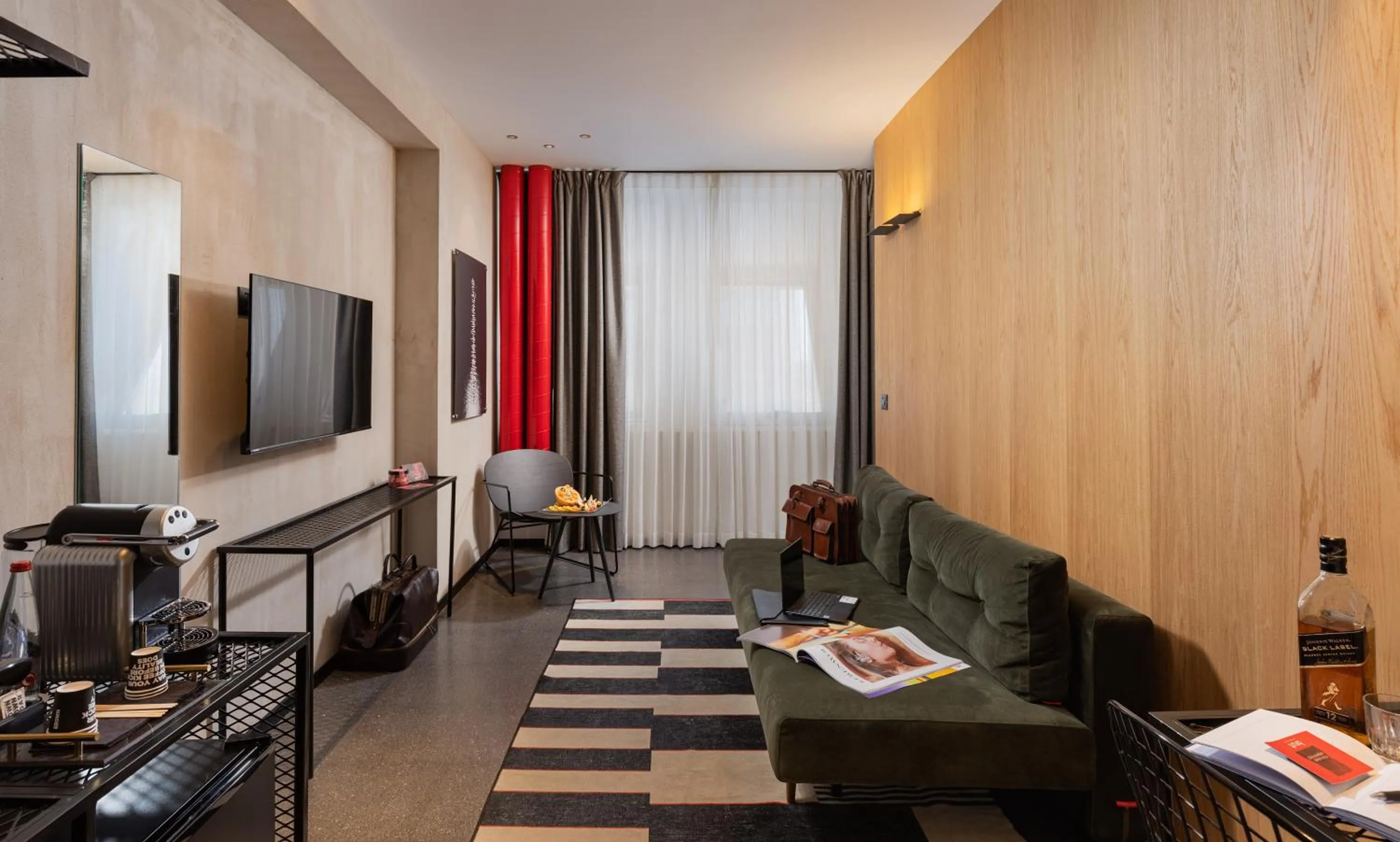 Living room in Brown Brut Seafront Hotel, a member of Brown Hotels