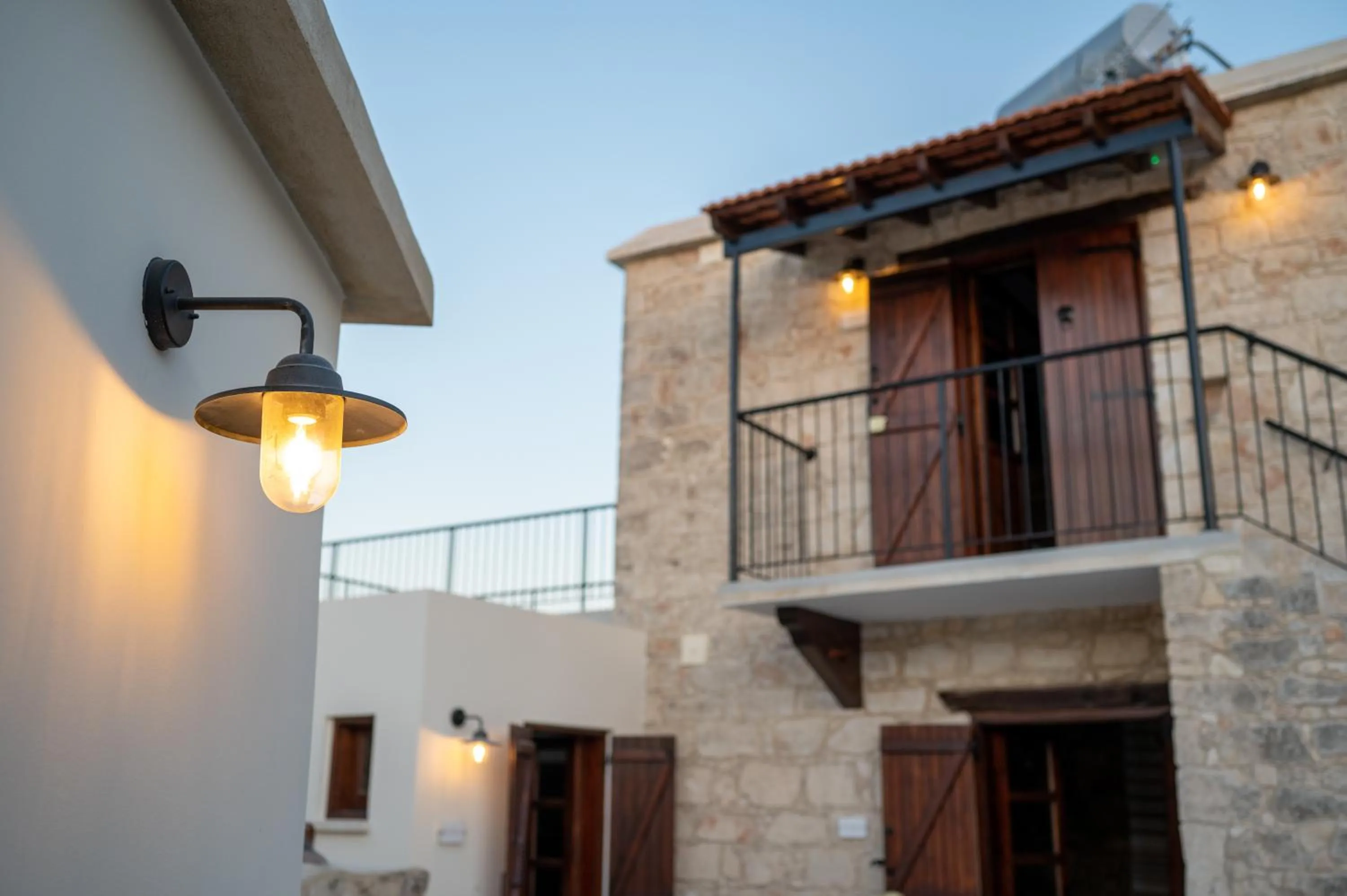 Facade/entrance in Droshia Traditional Homes, COCO-MAT Full Experience