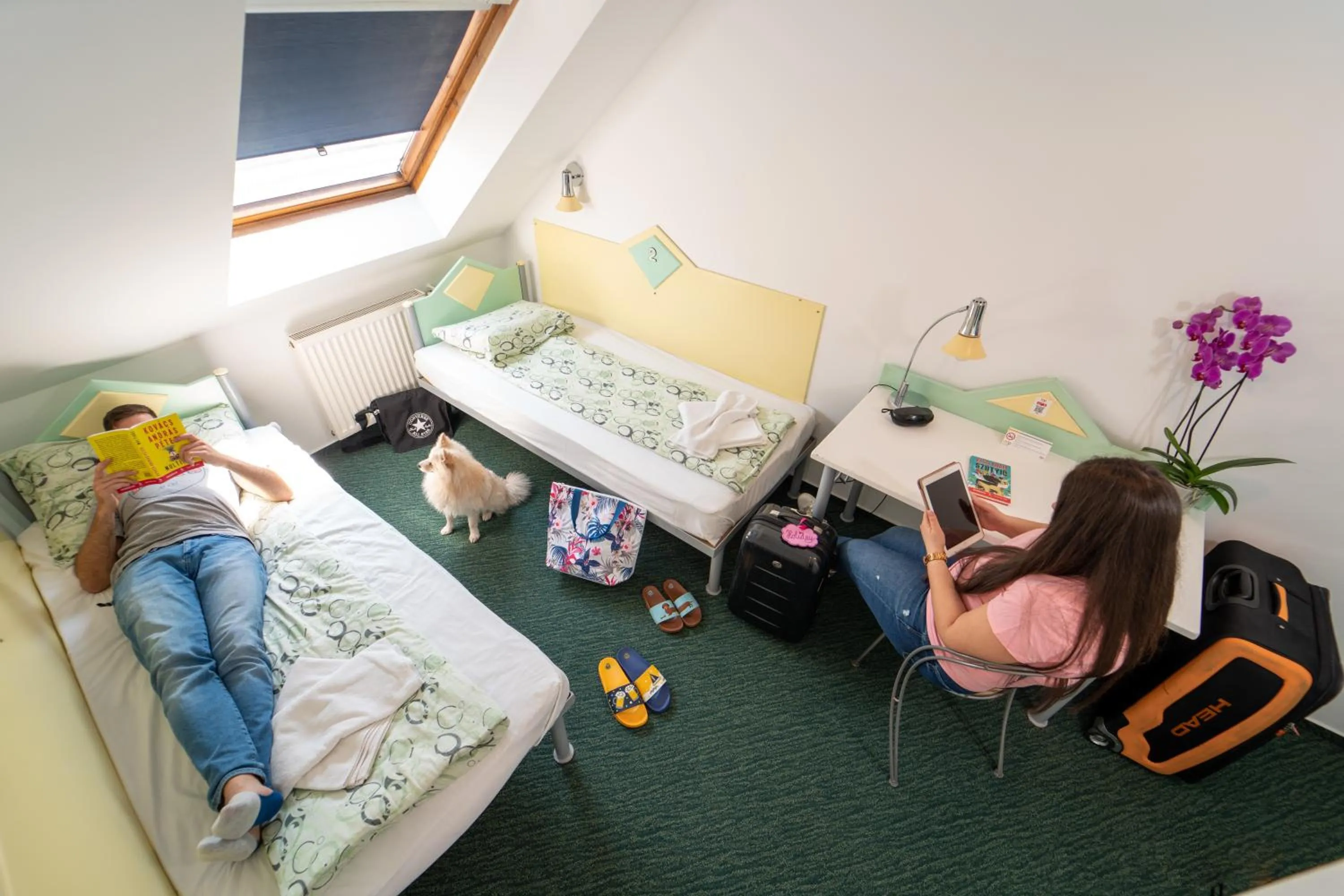 Bed in MP Hostel Budapest