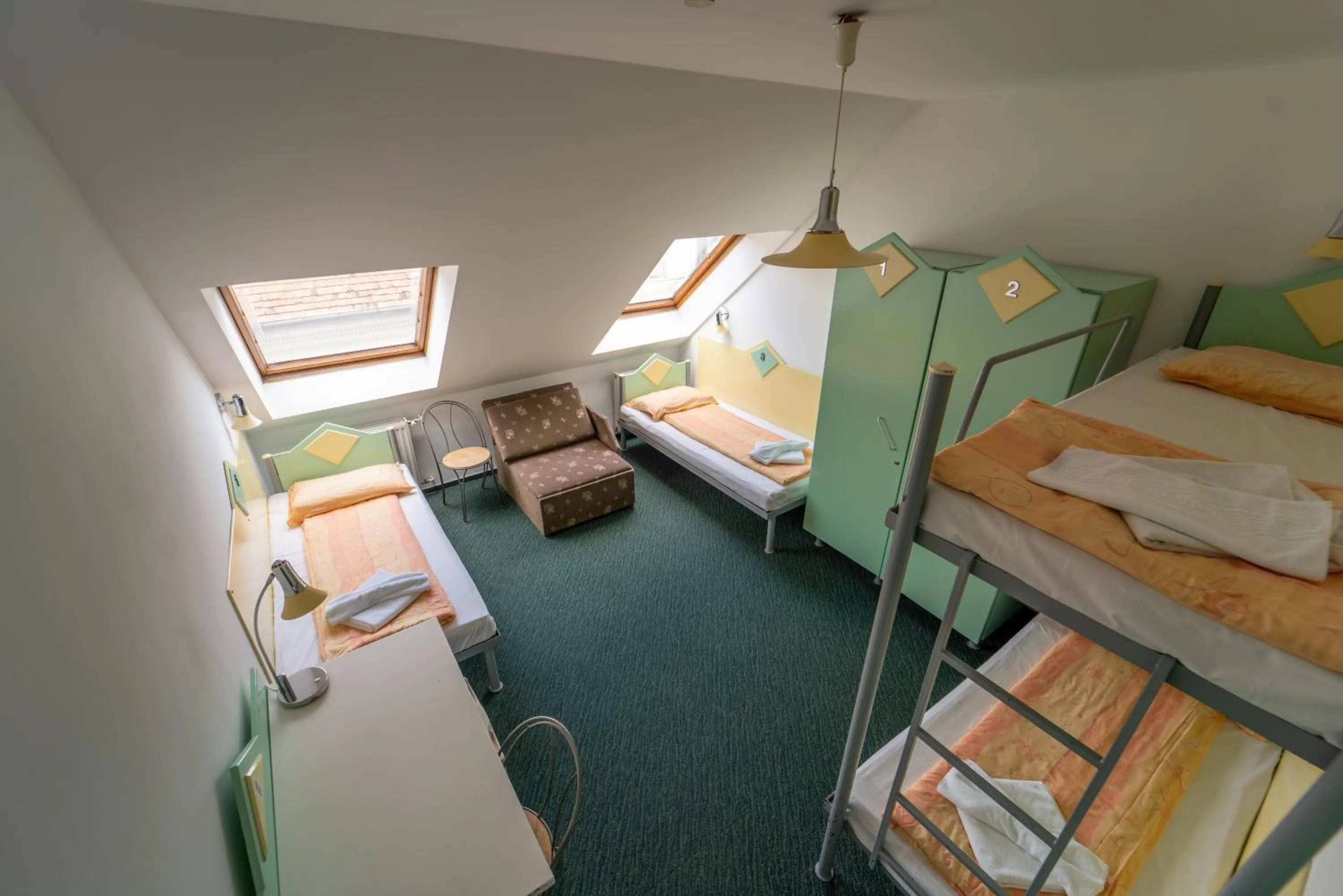 Photo of the whole room, Bed in MP Hostel Budapest