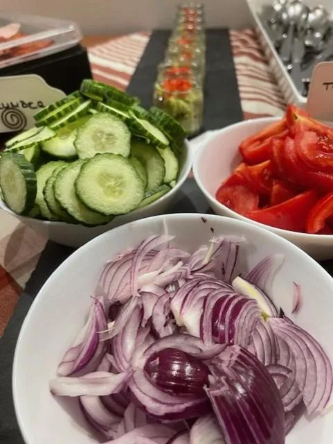 Breakfast in MP Hostel Budapest