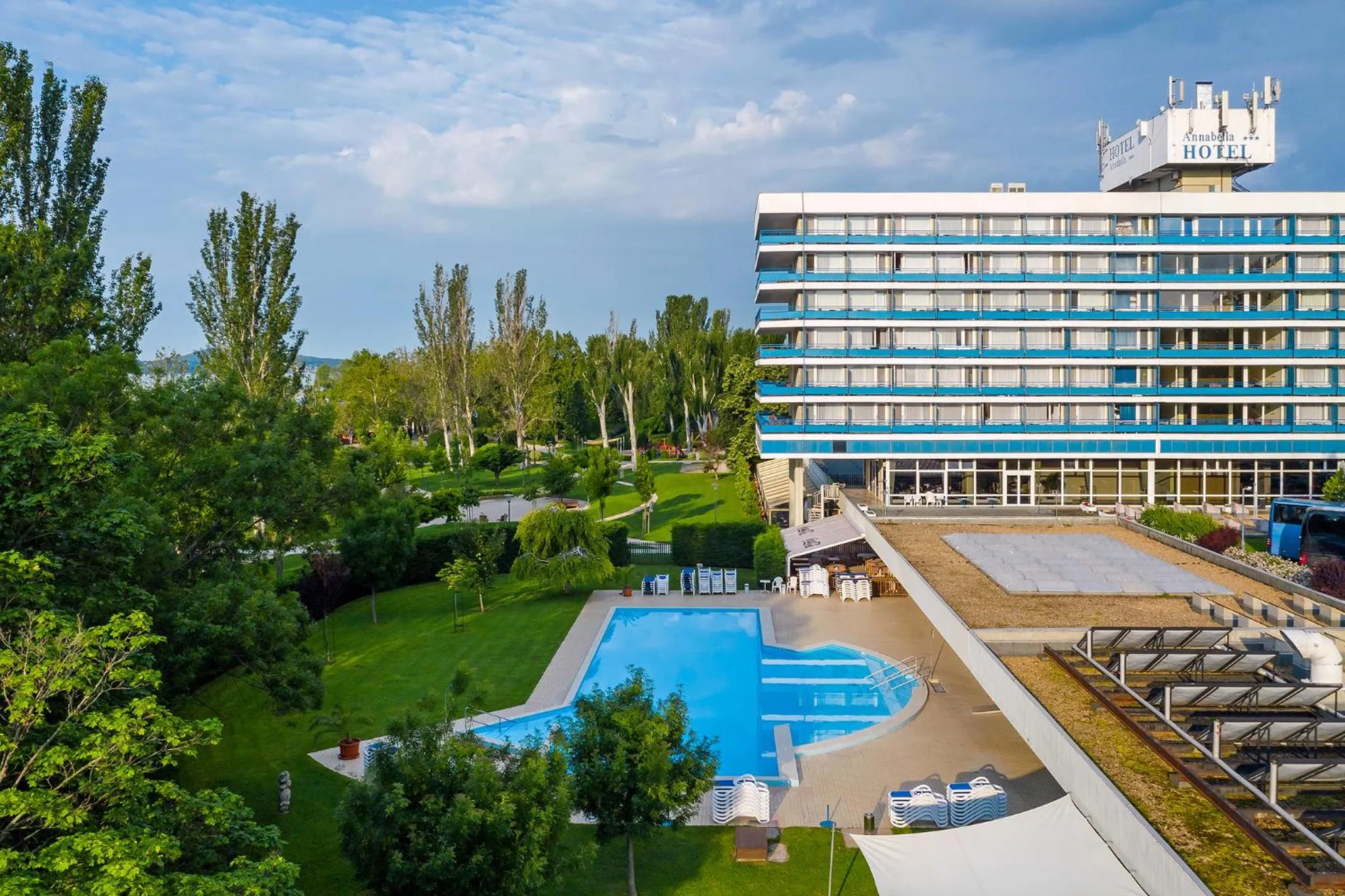 Bird's eye view in Danubius Hotel Annabella