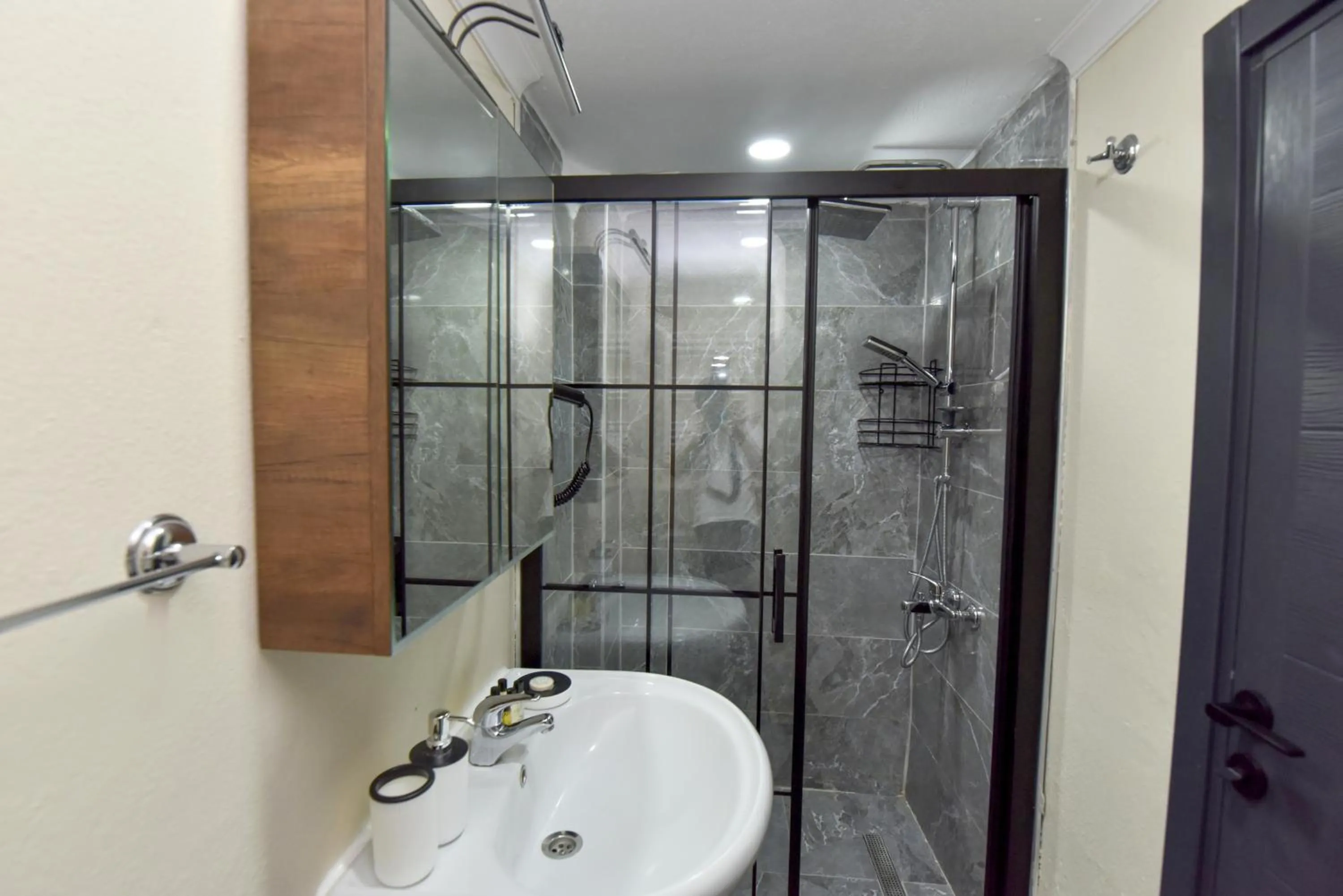 Bathroom in Mykonut Boutique Suites