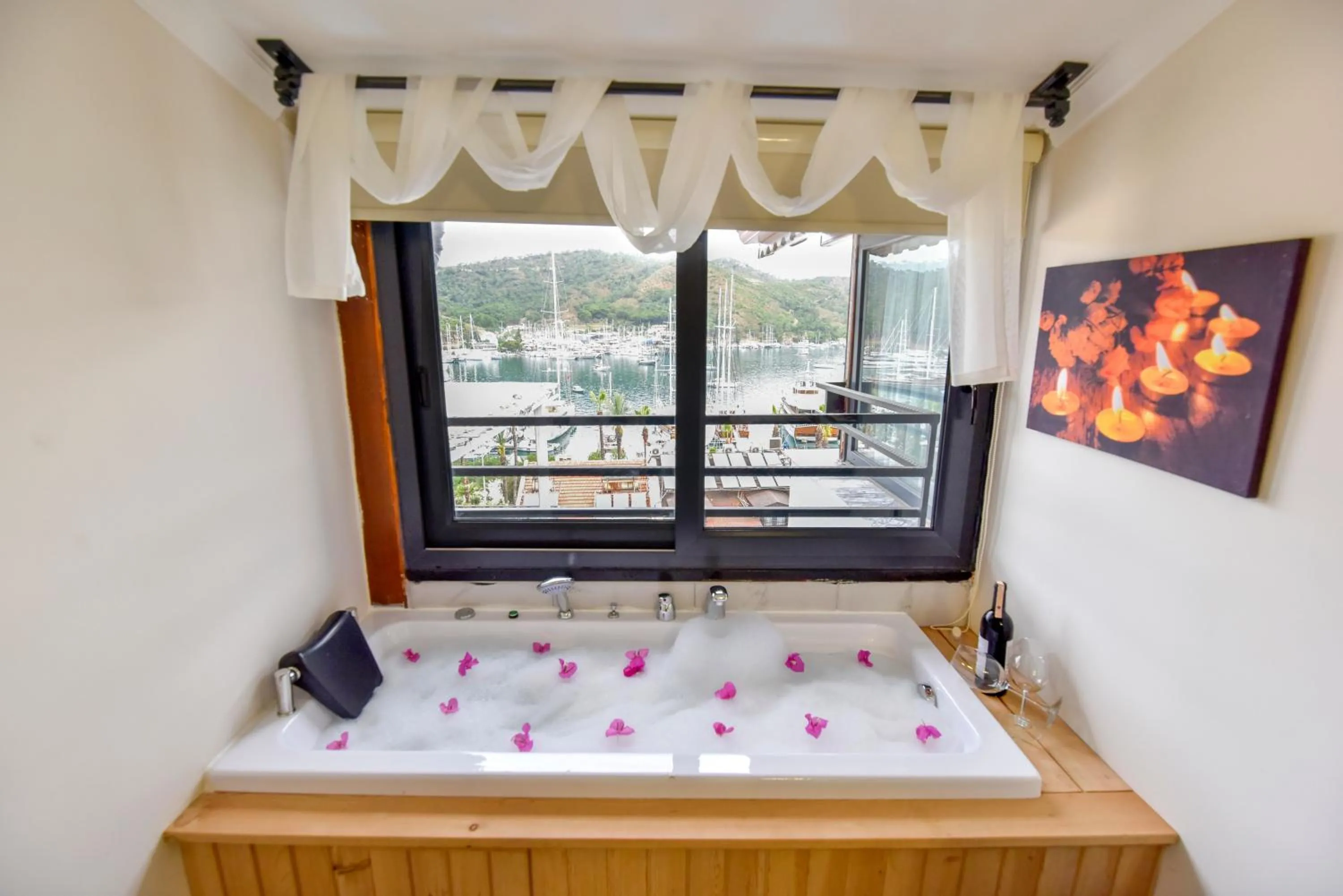 View (from property/room), Bed in Mykonut Boutique Suites