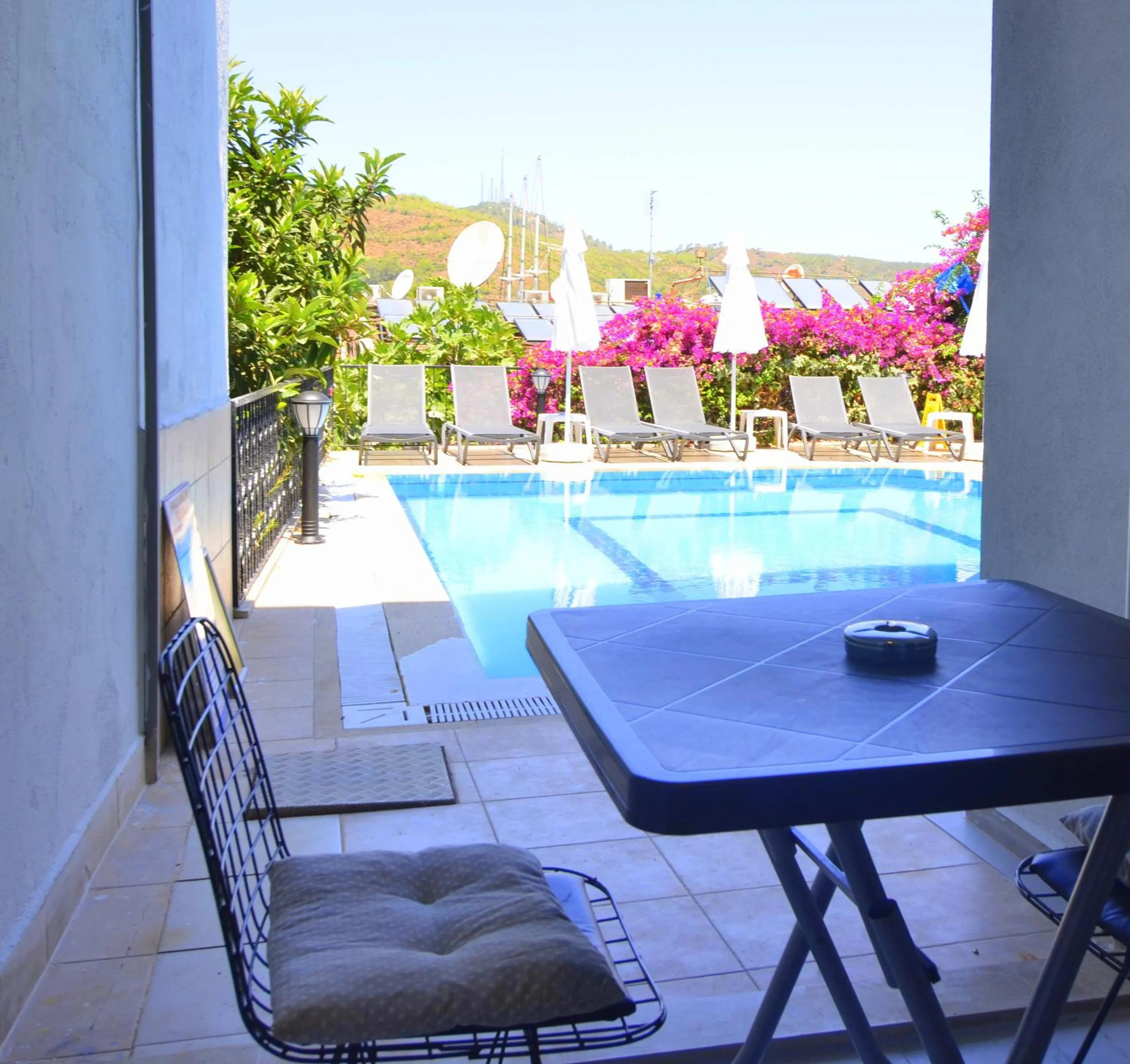 Balcony/Terrace in Mykonut Boutique Suites