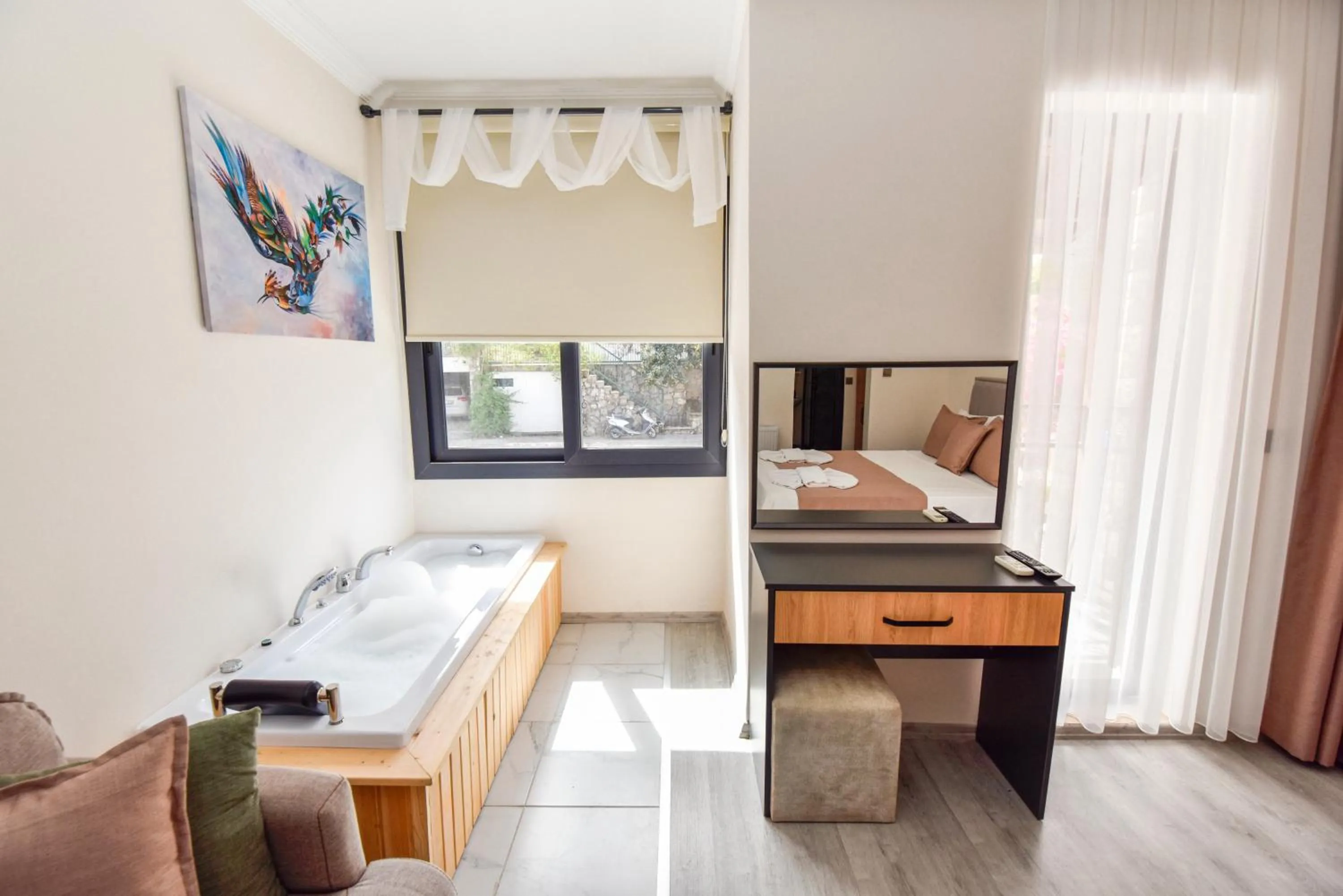 Bedroom, Bed in Mykonut Boutique Suites