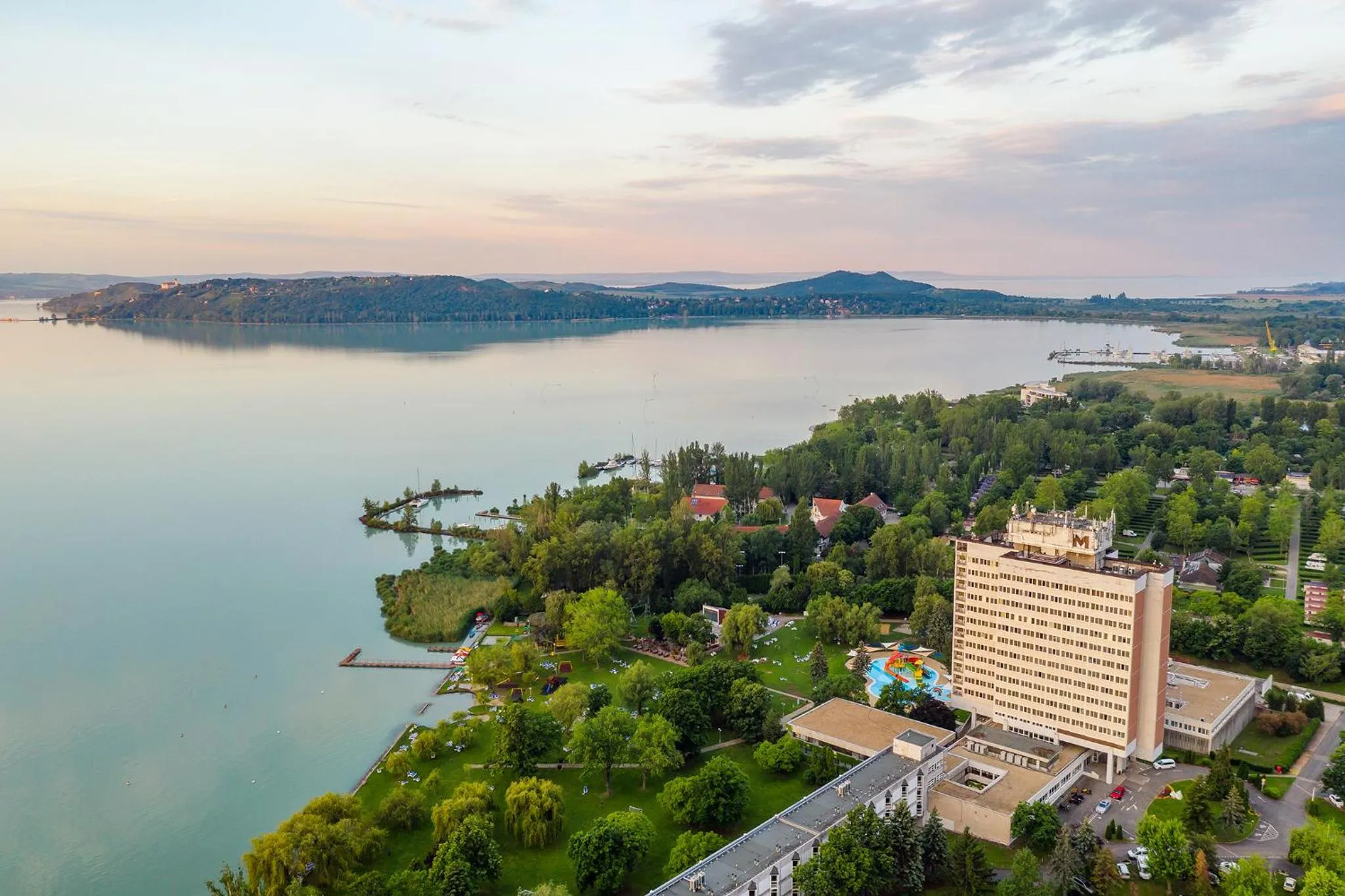 Bird's eye view in Danubius Hotel Marina